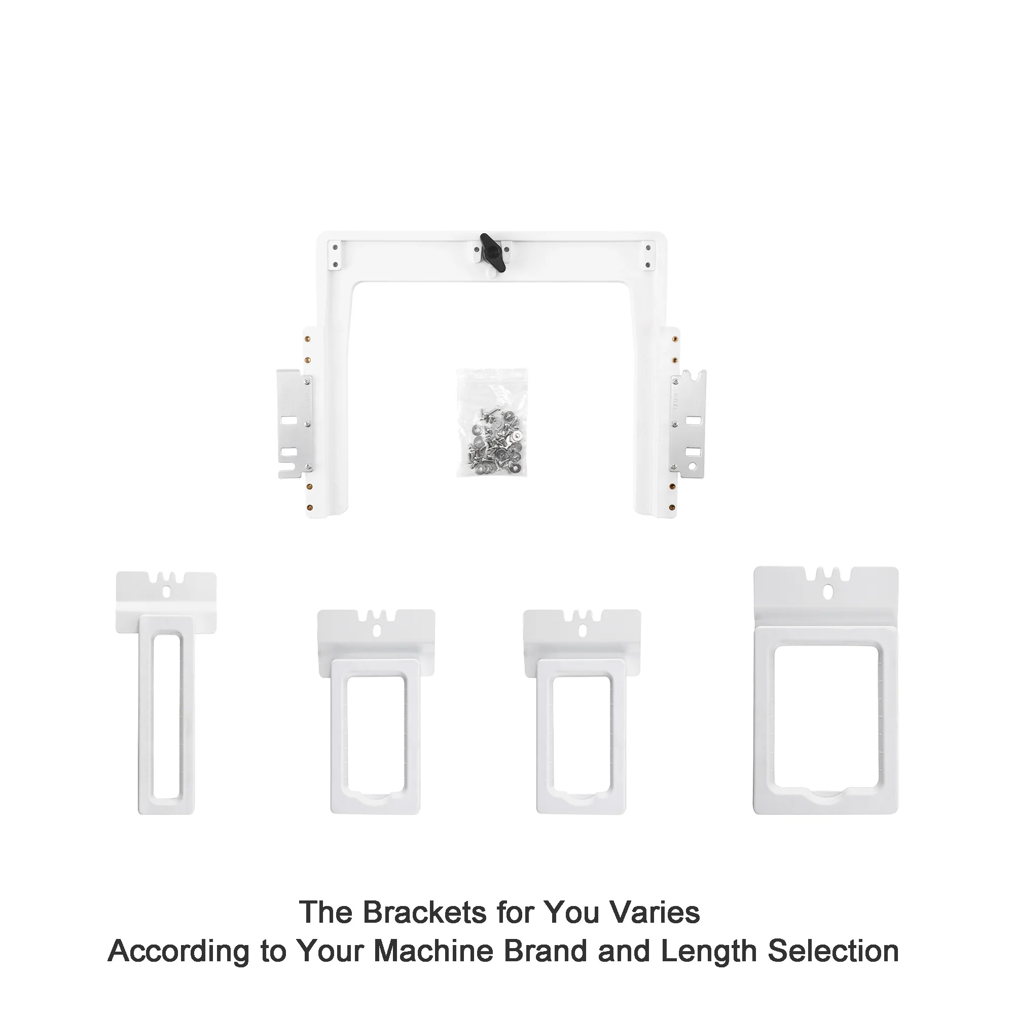 4in1 Magnetic Fast Frame Kit for Rainbow RBE2235-A12 / RBE4060-A12 / RBE4050-B12 / RBE4040-D12 / RBE4045-F12 / RBE4050-H12 Embroidery Machine - Image 7