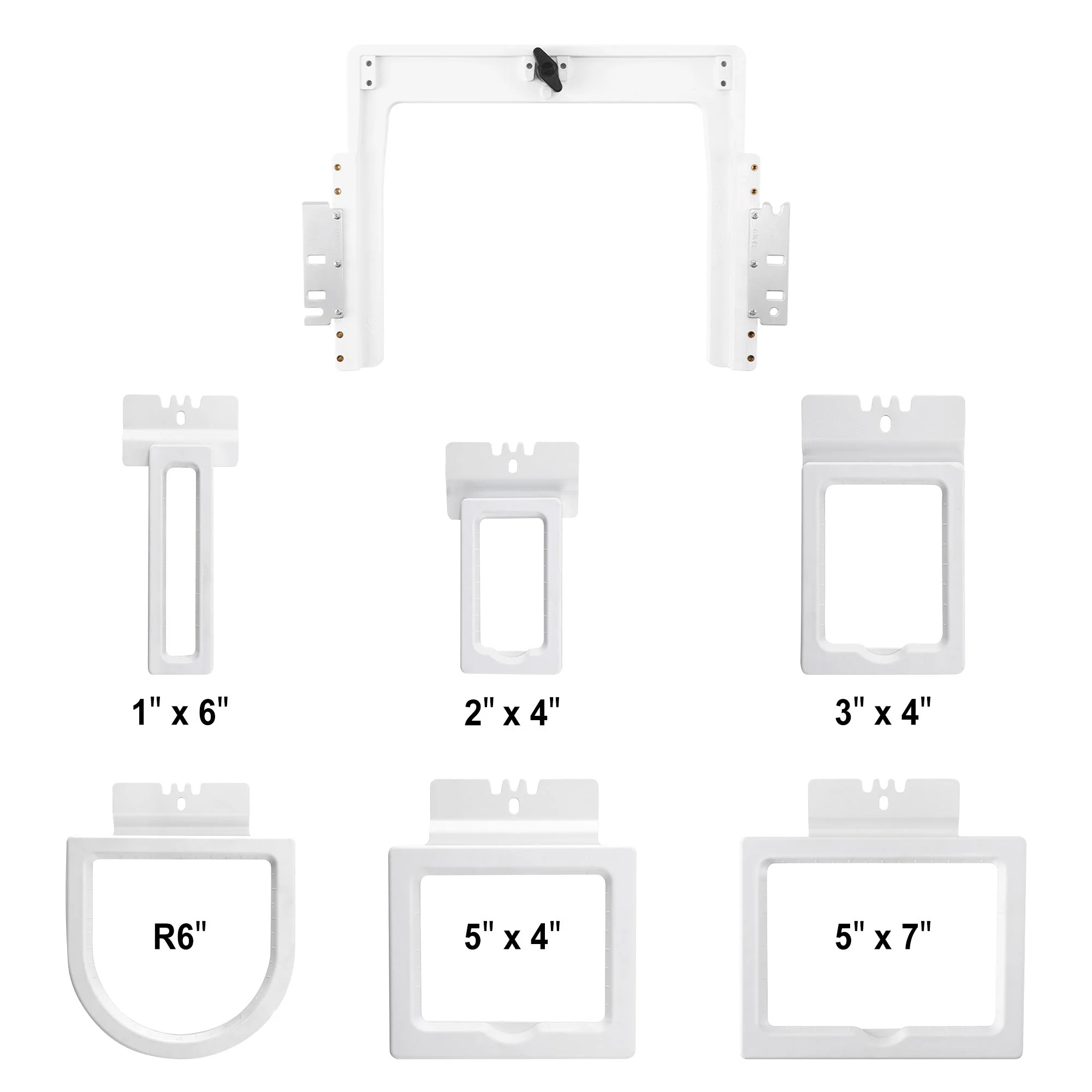 6in1 Magnetic Fast Frame kit for Brother PR1X PR600 PR620 PR650 PR655 PR670E PR680W PR1000E PR1050X PR1055X PR1060W Embroidery Machines
