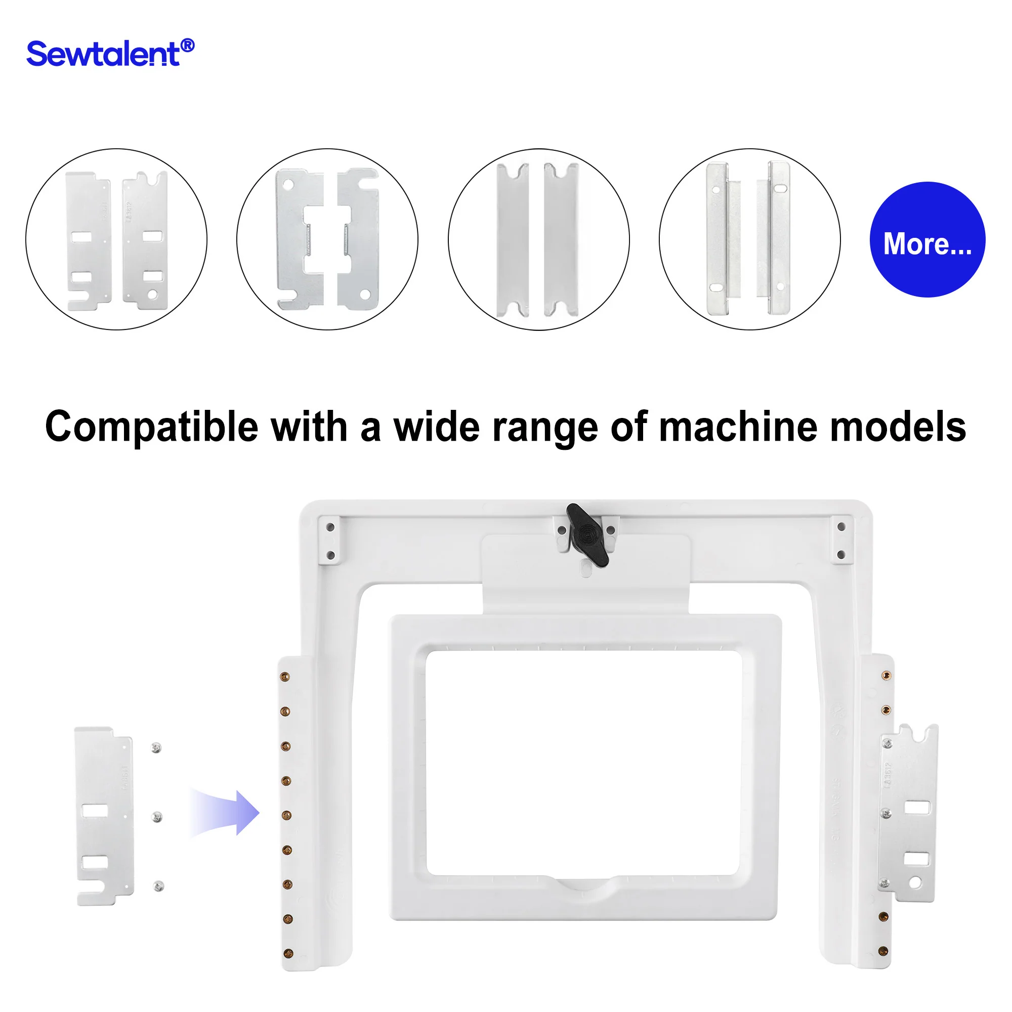 6in1 Magnetic Fast Frame Kit for REDLINE Mini 1201 / Classic Pro 1501 5th Generation/ Pro 1501 6th Generation/ 1503 Embroidery Machines - Image 6