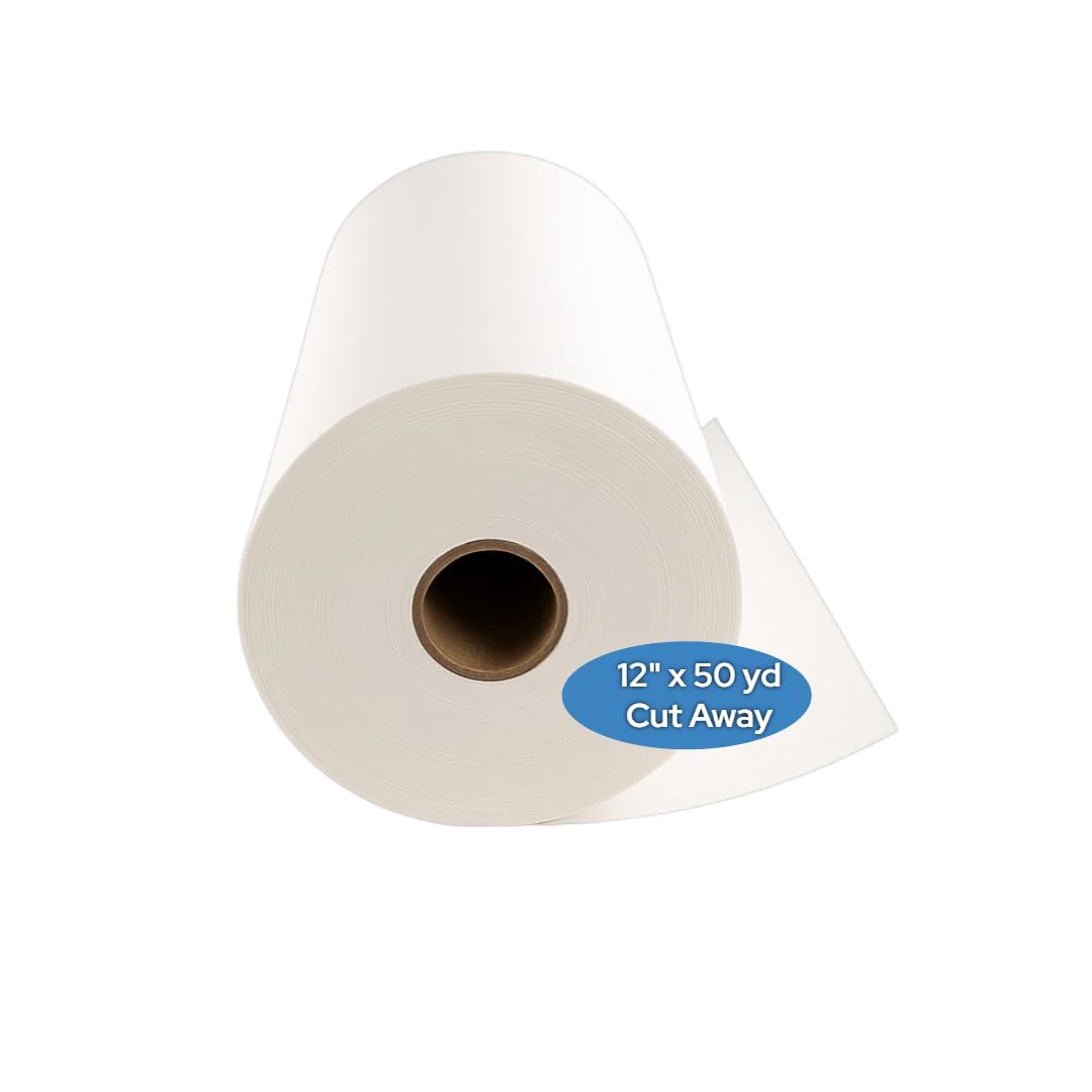 Sewtalent Cut Away Embroidery Stabilizer Backing Roll 12" x 50 Yards – Medium Weight 2.5 oz – Cut Into Any Size for Machine Embroidery & Hand Sewing - Image 8