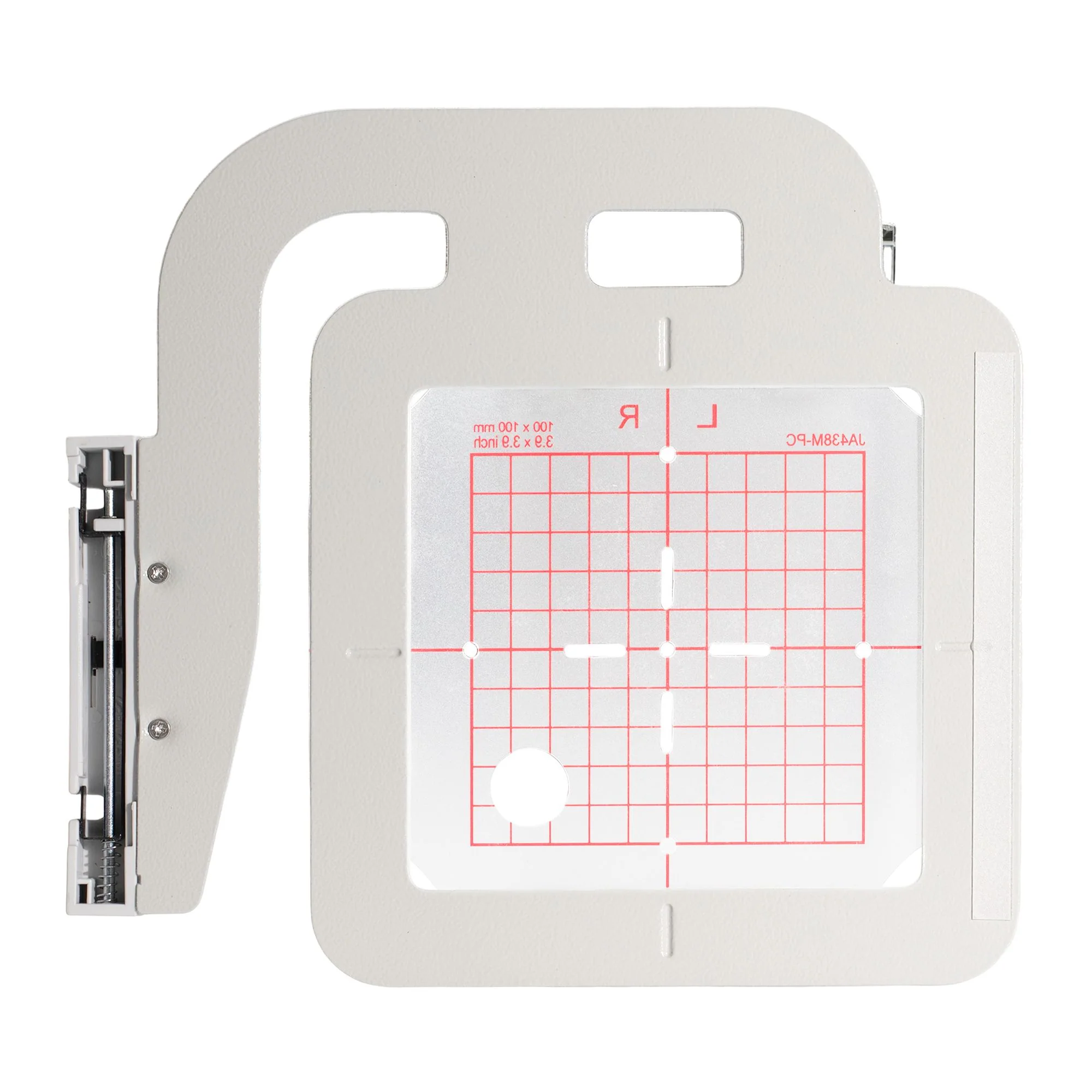 JA438M Magnetic Hoop 3.9x3.9" 100x100mm for Janome Memory Craft 550E / 500E / 450E / 400E Embroidery Machine - Image 3