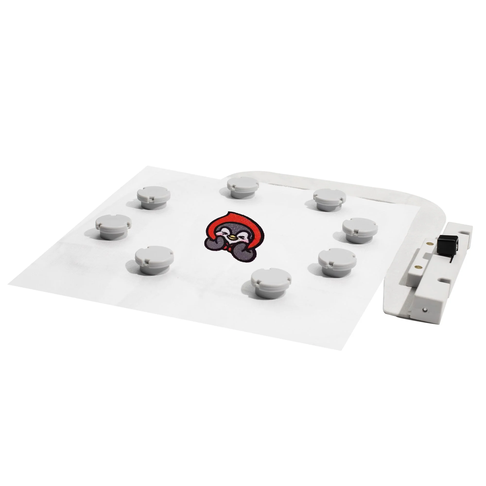 JA438M Magnetic Hoop 3.9x3.9" 100x100mm for Janome Memory Craft 550E / 500E / 450E / 400E Embroidery Machine - Image 5