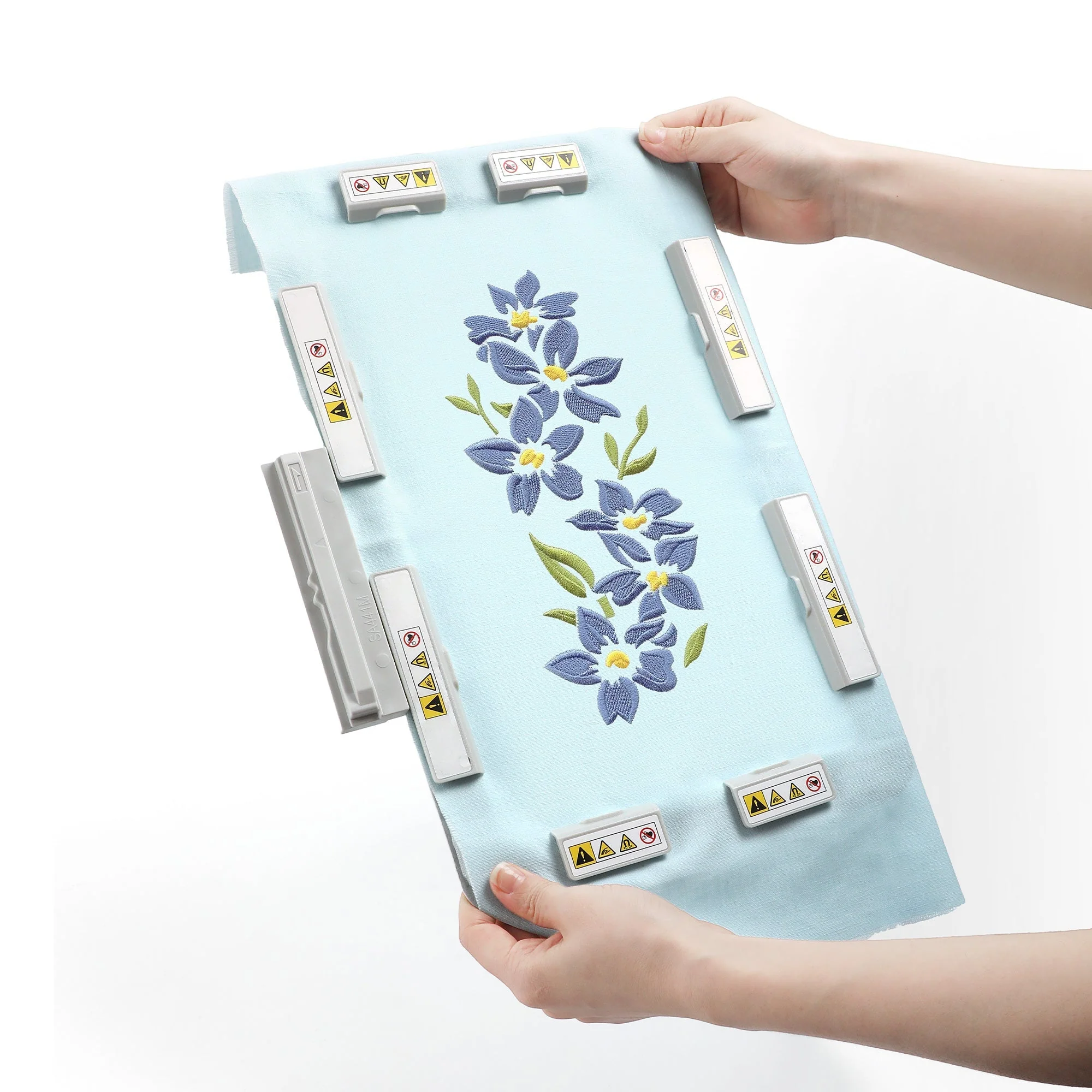 JA839MK Magnetic Embroidery Hoop (Long-bar Magnets) for Janome Memory Craft 550E Embroidery Machine - Image 7