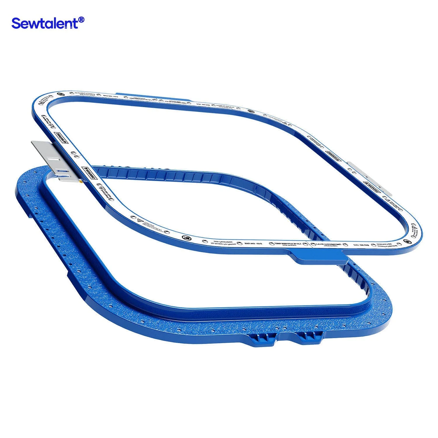 Magnetic Hoop 12"x11.5" | 305x295mm for SHARE Embroidery Machines - Image 2