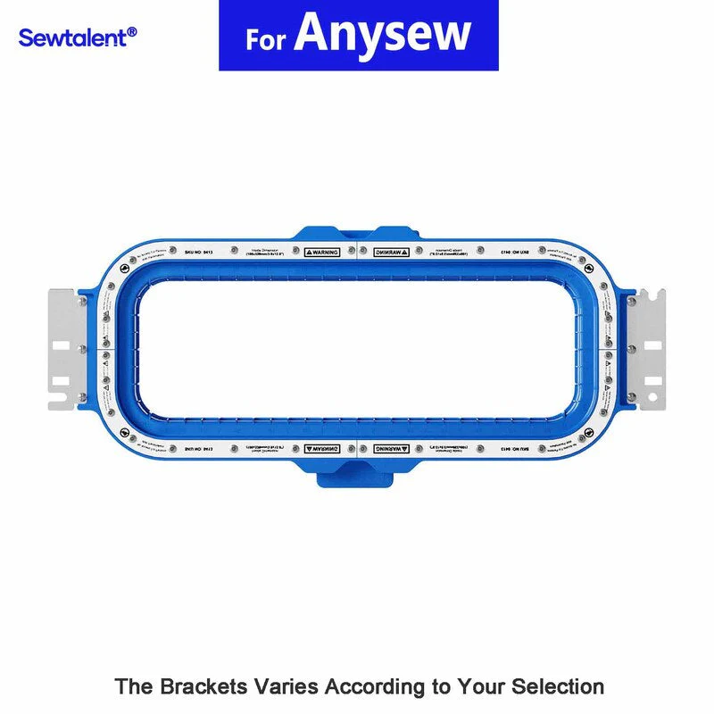 Magnetic Hoop 3.9"x12.8" | 100x320mm for Anysew Embroidery Machines