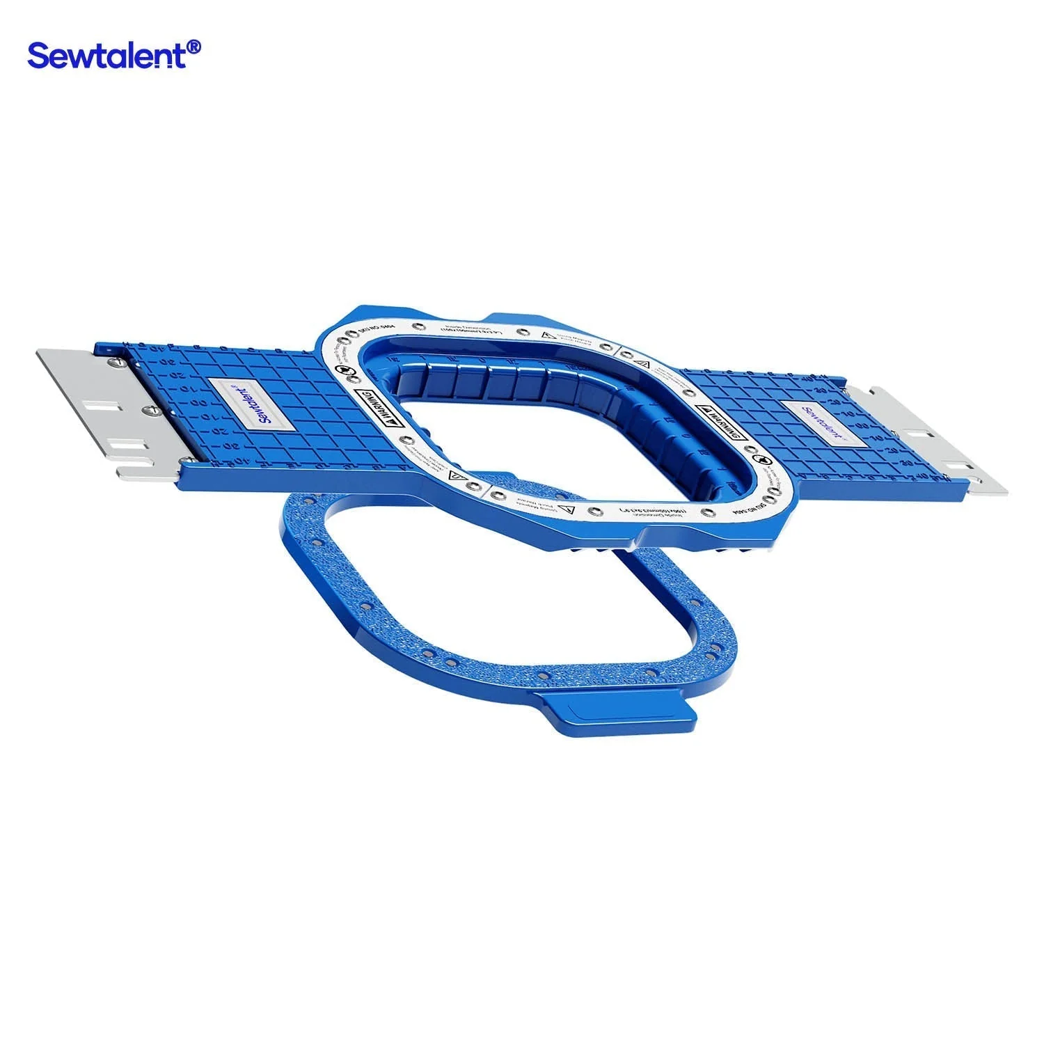 Magnetic Hoop 3.9"x3.9" | 100x100mm for JOCKY Embroidery Machines - Image 2