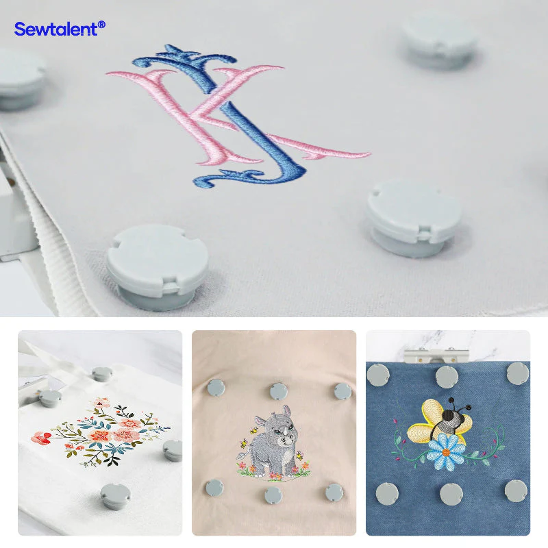 4in1-BM Metal Magnetic Embroidery Hoop kit for Brother NQ1700E NQ1600E VM5200 VE2300 etc. Innov-is BabyLock Embroidery Machine - Image 6