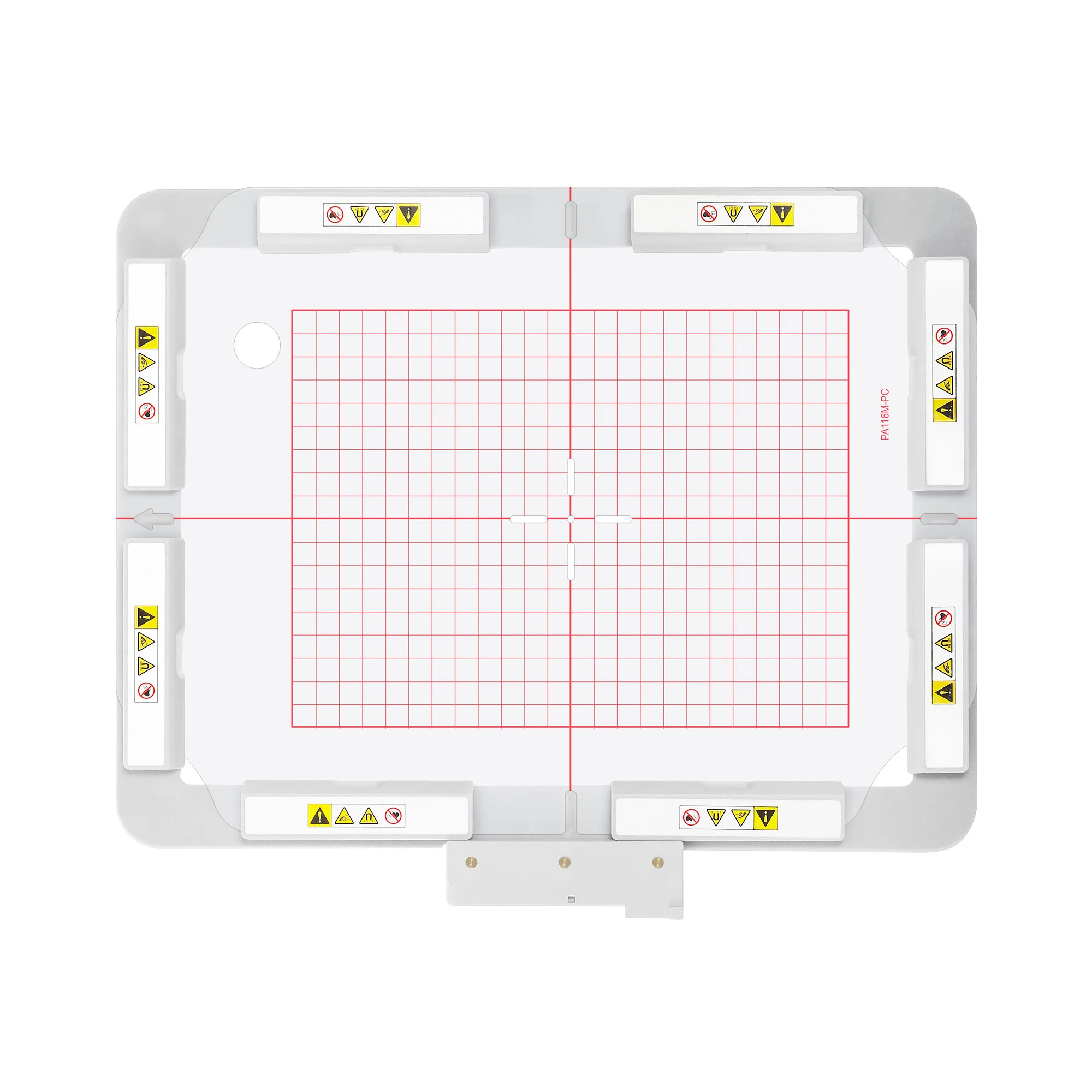 PA116MK 7"x9.4" 180x240mm Metal Magnetic Hoop (Long-bar Magnets) for Husqvarna Viking Designer Diamond Topaz Epic etc. Pfaff Creative Sensation Embroidery Machine - Image 7