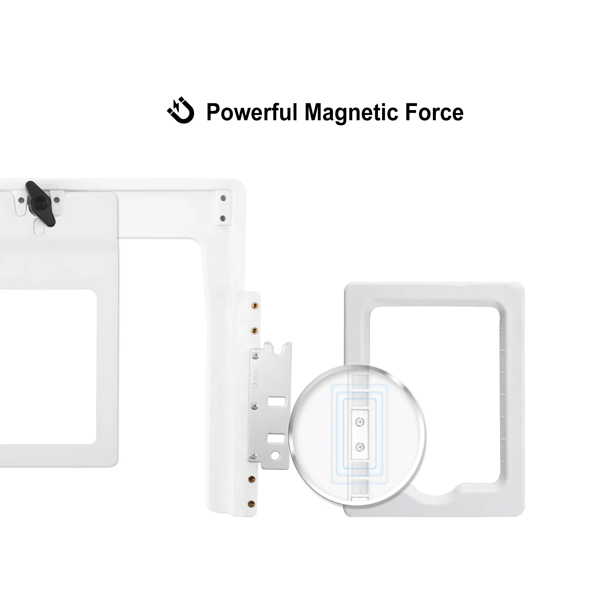 Sewtalent 4in1 Magnetic Fast Frame kit magnetic Hoops for Vortex Commercial Embroidery Machine - Image 9