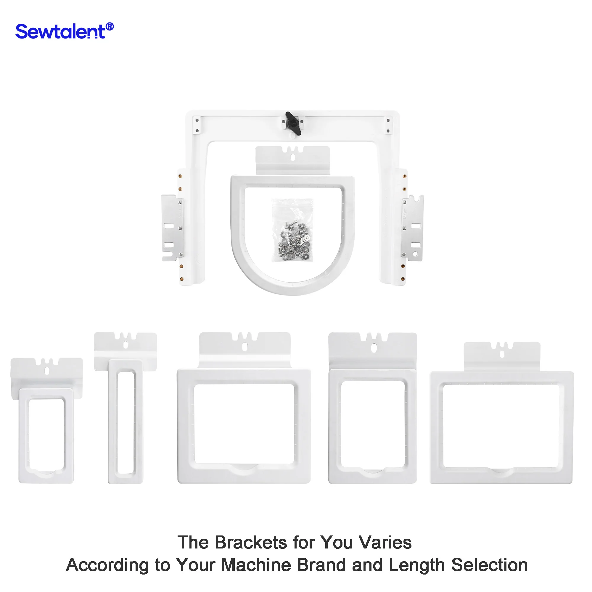 Sewtalent 6in1 Magnetic Fast Frame Kit Magnetic Hoops for HappyJapan Embroidery Machines - Image 2