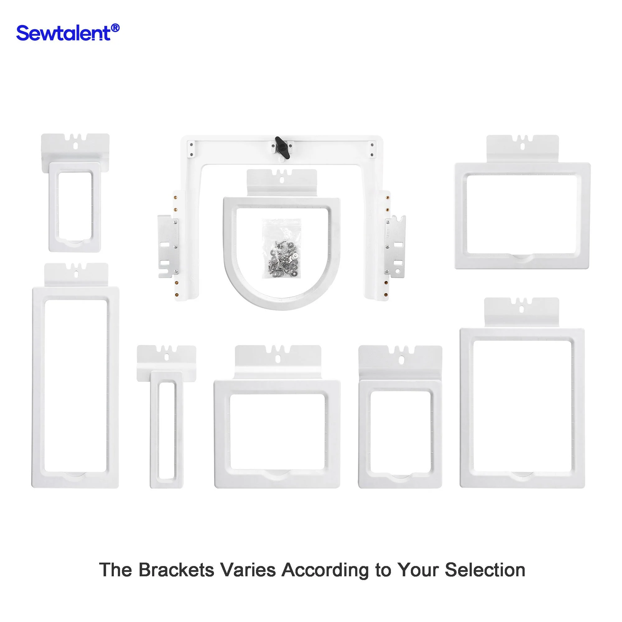 Sewtalent 8in1 Magnetic Fast Frame kit magnetic Hoops for  SOWI Commercial Embroidery Machine