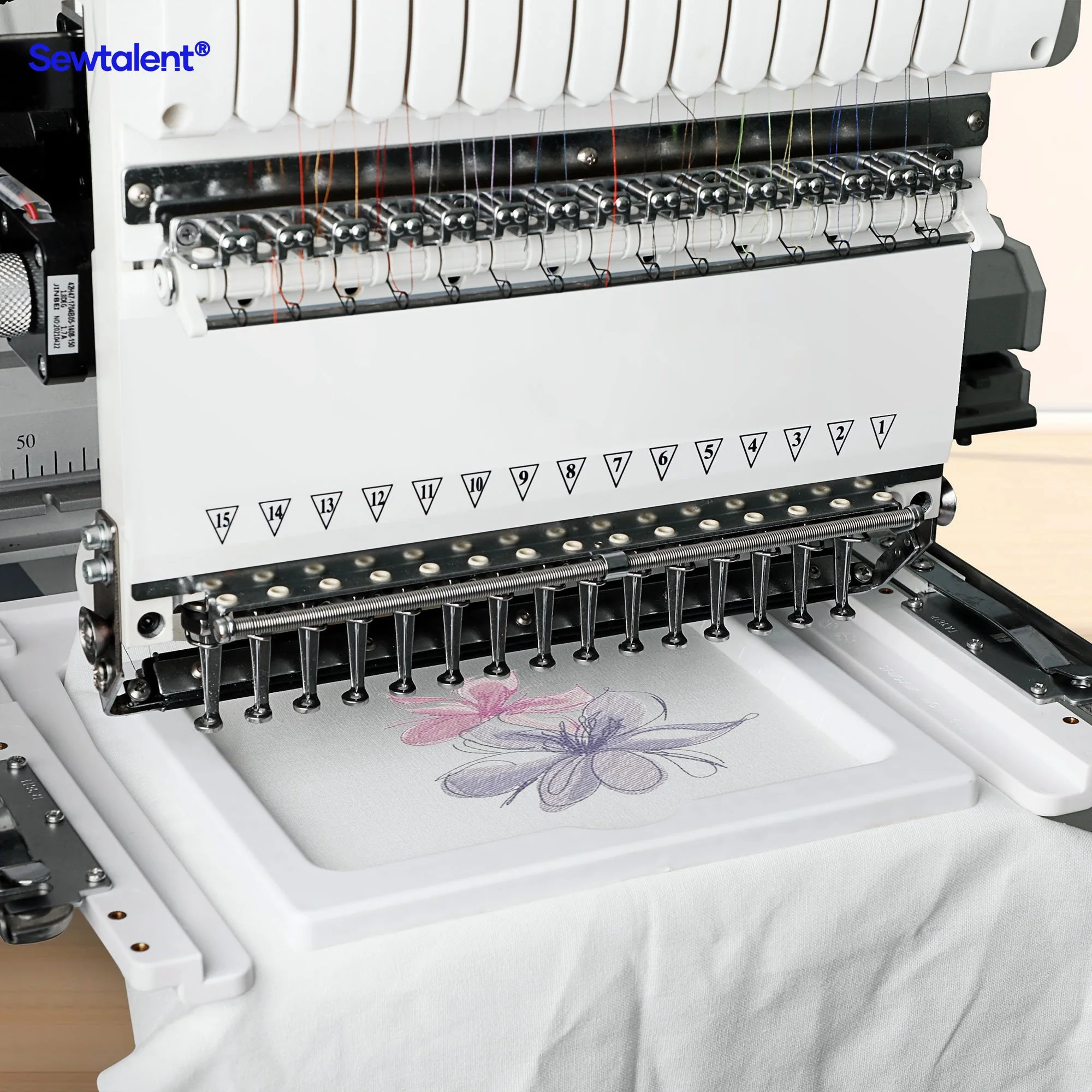 Sewtalent 8in1 Magnetic Fast Frame kit magnetic Hoops for  SOWI Commercial Embroidery Machine - Image 6