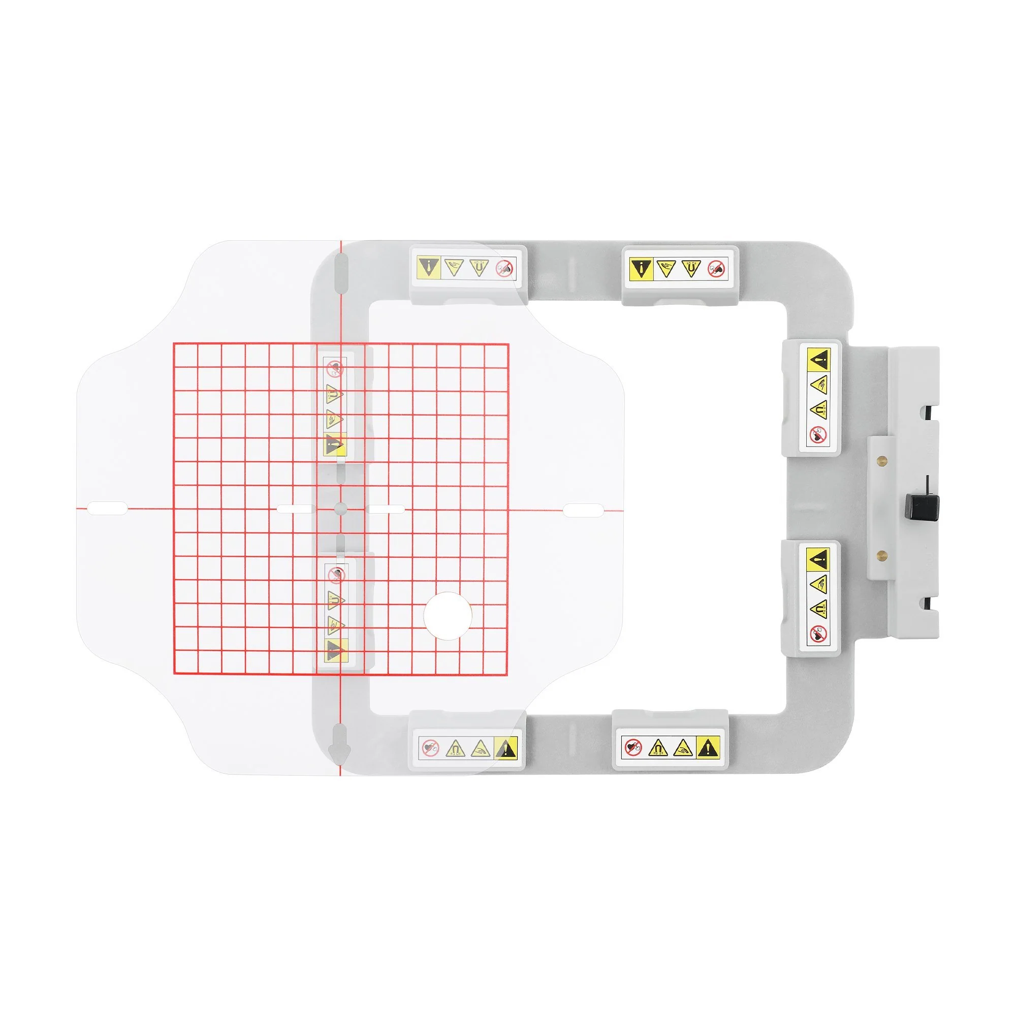 Sewtalent Magnetic Embroidery Hoop (bar Magnets and Round Magnets) for PooLin EOC06 EOC06RE Embroidery Machine - Image 11