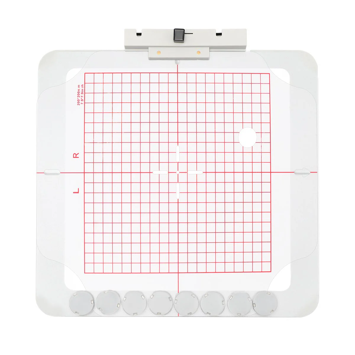 Sewtalent Magnetic Embroidery Hoop (bar Magnets and Round Magnets) for PooLin EOC06 EOC06RE Embroidery Machine - Image 21