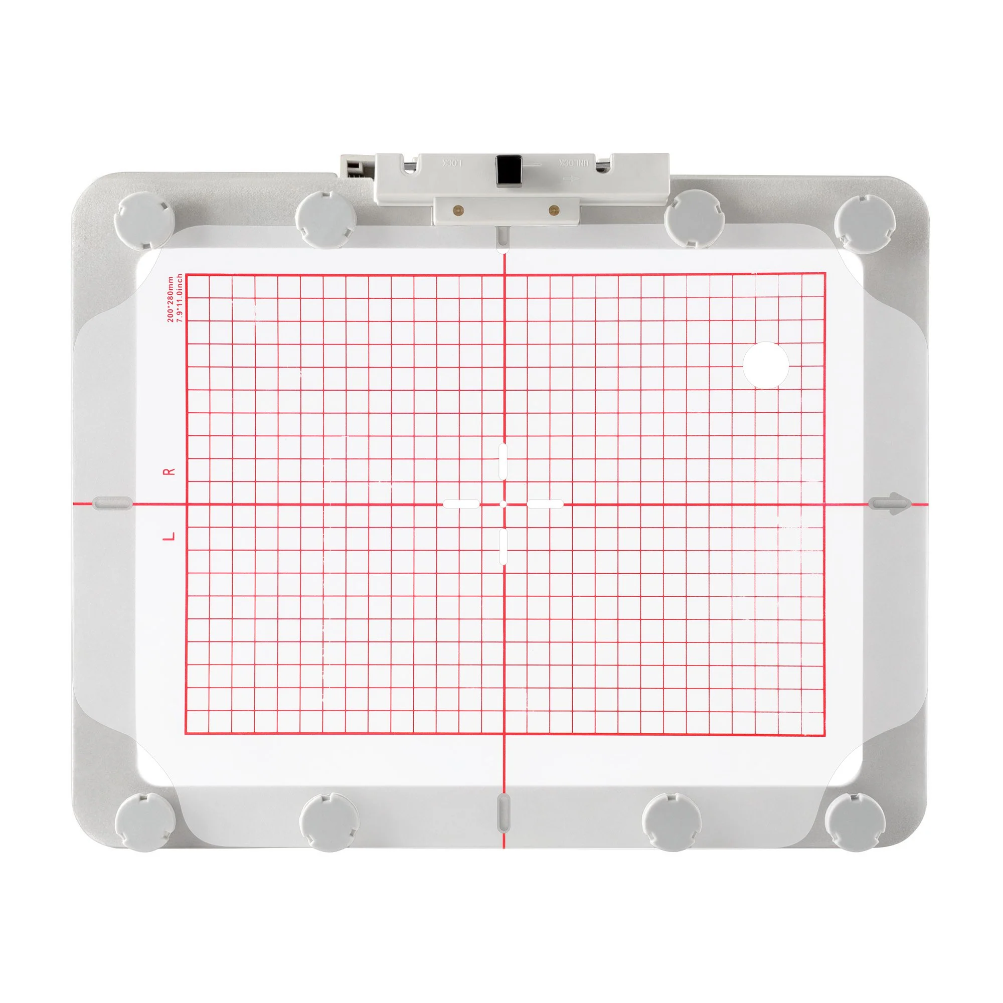 Sewtalent Magnetic Embroidery Hoop (bar Magnets and Round Magnets) for PooLin EOC06 EOC06RE Embroidery Machine - Image 28
