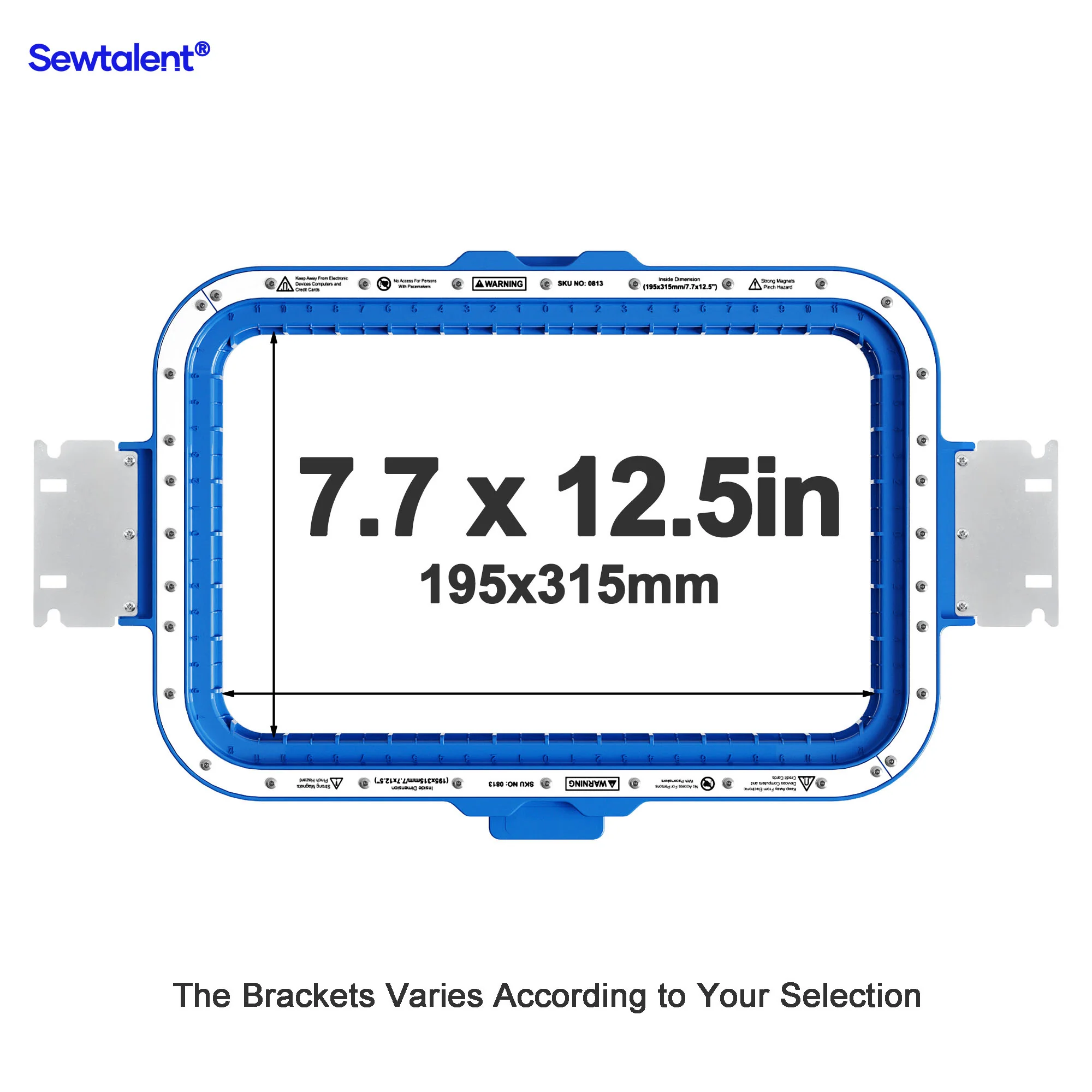 Sewtalent Magnetic Embroidery Hoop for PROEMB BF900 / BF1200 / BF1500 Embroidery Machine Models Only - Image 10
