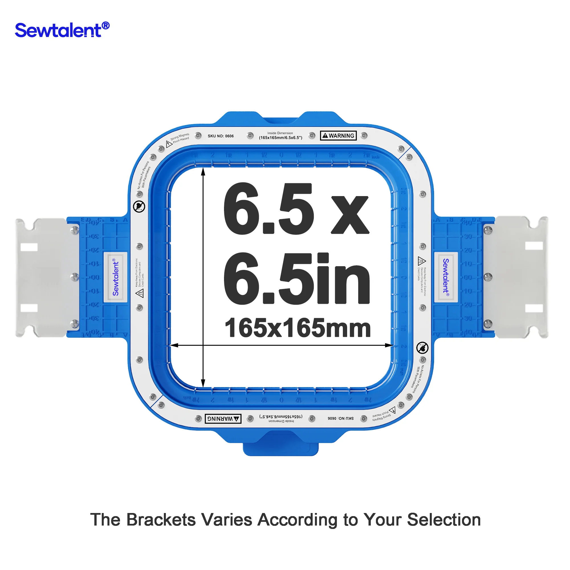 Sewtalent Magnetic Embroidery Hoop for PROEMB BF900 / BF1200 / BF1500 Embroidery Machine Models Only - Image 5