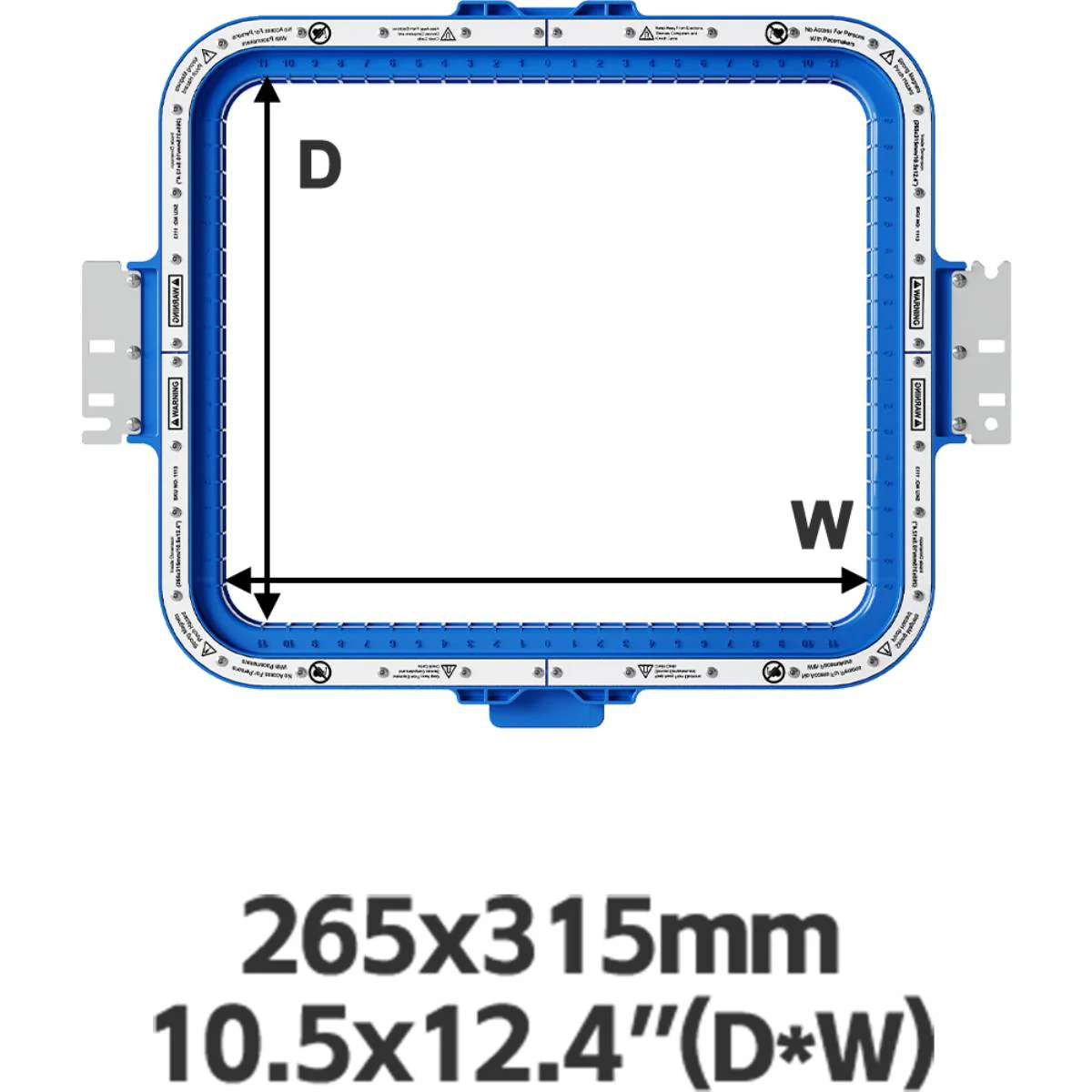 Sewtalent Magnetic Hoop 10.5"x12.4" | 265x315mm for BAI The MIRROR | The VISION | The VISION 2 HEADS Embroidery Machines - Image 9