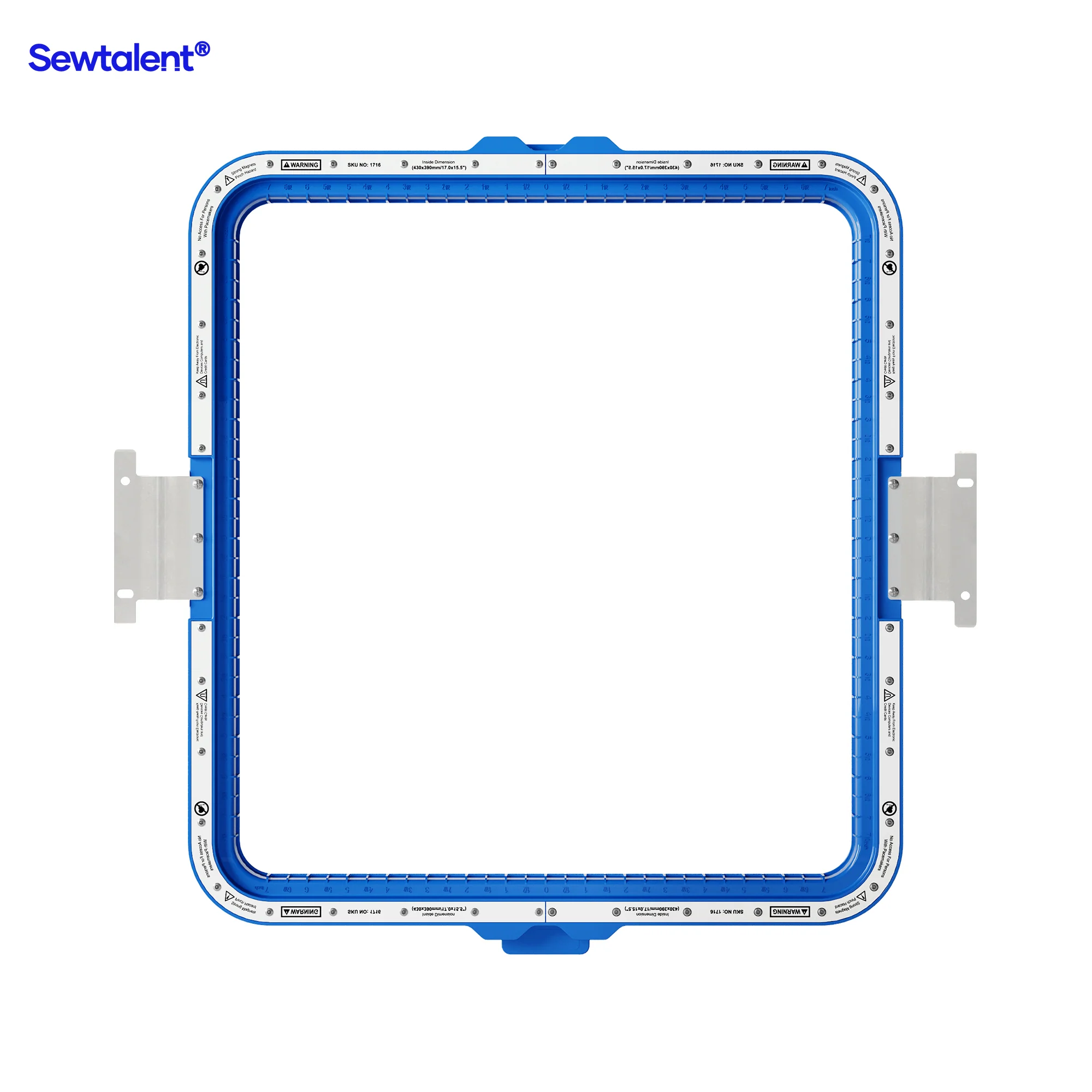 Sewtalent Magnetic Hoop 17"x15.5" | 430x390mm for Barudan Commercial Embroidery Machines - Image 2