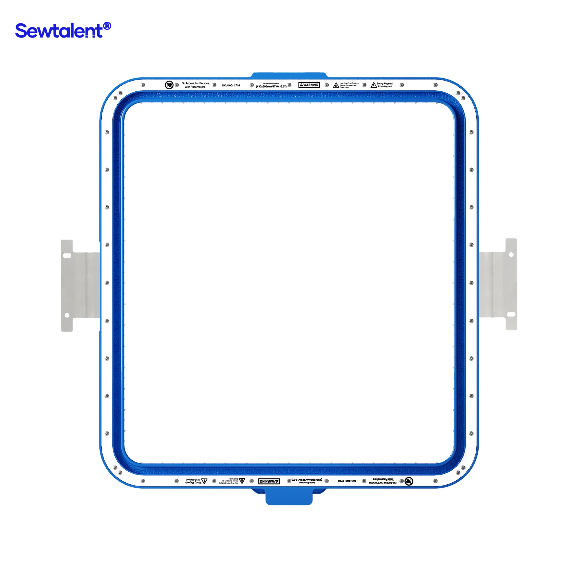 Sewtalent Magnetic Hoop 17"x15.5" | 430x390mm for Barudan Commercial Embroidery Machines - Image 3