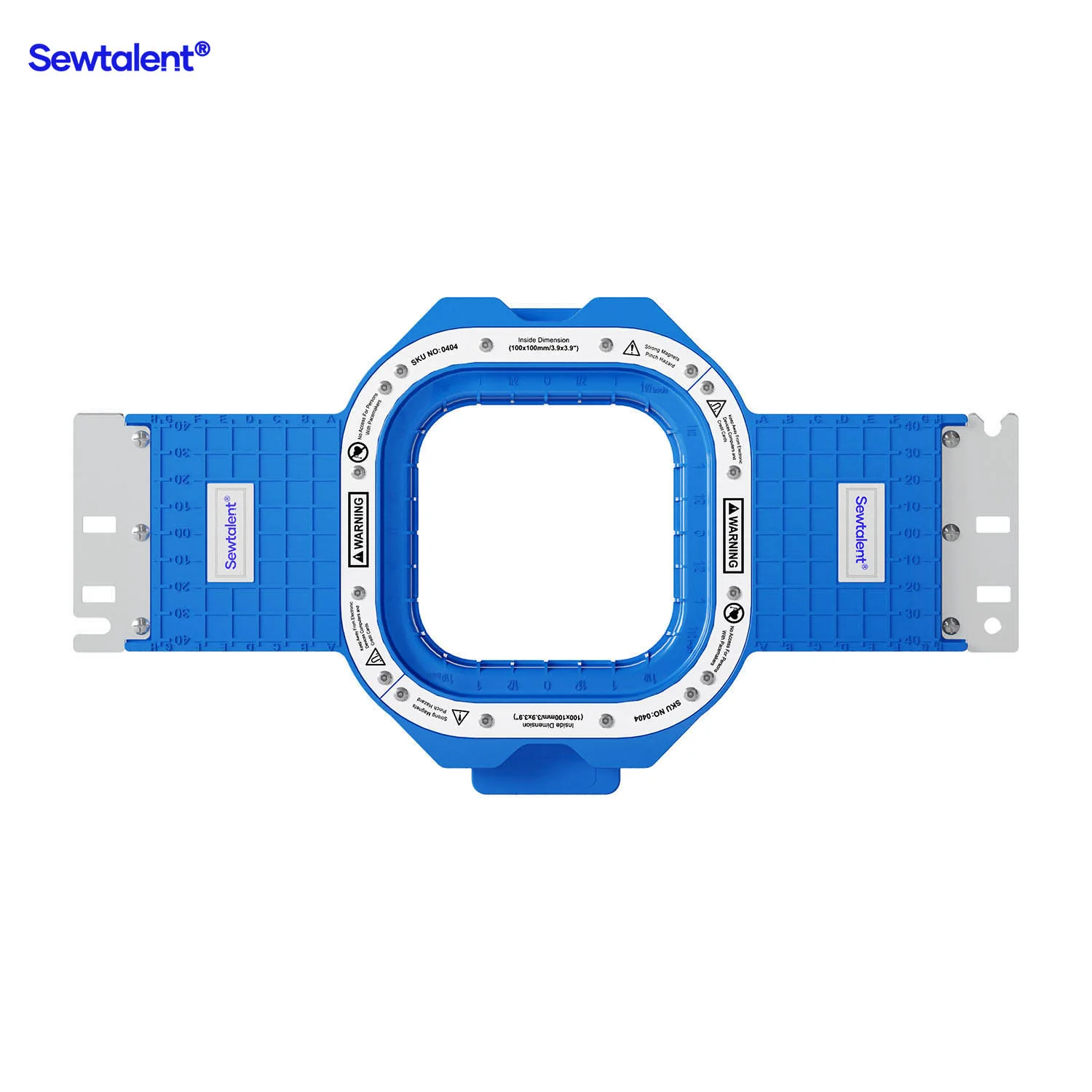 Sewtalent Magnetic Hoop 3.9" | 100x100mm for BAI The MIRROR | The VISION | The VISION 2 HEADS | KESI 1504 | KESI 1506 | KESI 1508 Embroidery Machines - Image 12