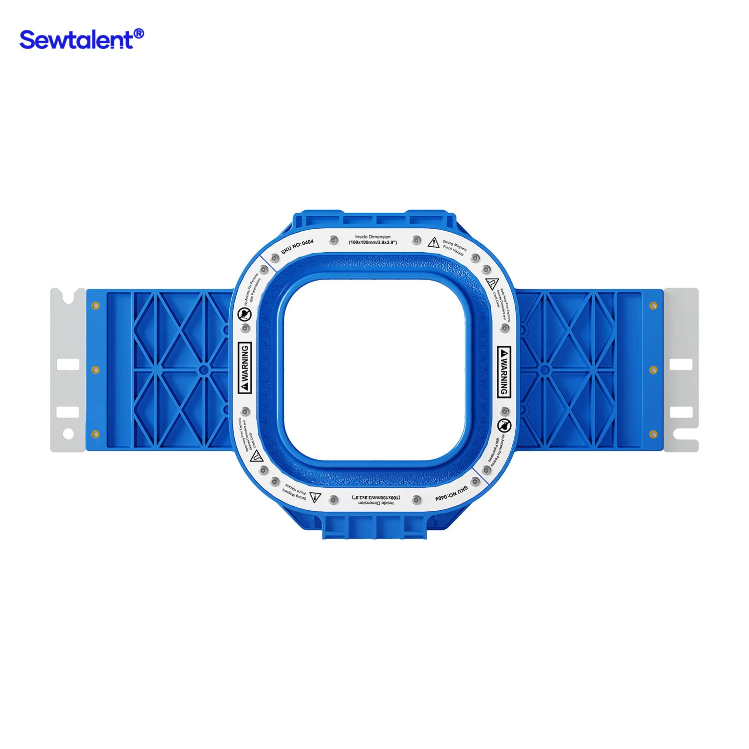 Sewtalent Magnetic Hoop 3.9" | 100x100mm for BAI The MIRROR | The VISION | The VISION 2 HEADS | KESI 1504 | KESI 1506 | KESI 1508 Embroidery Machines - Image 13