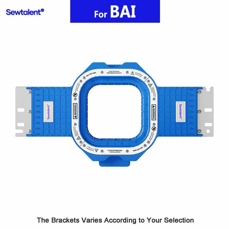 Sewtalent Magnetic Hoop 3.9" | 100x100mm for BAI The MIRROR | The VISION | The VISION 2 HEADS | KESI 1504 | KESI 1506 | KESI 1508 Embroidery Machines - Image 3