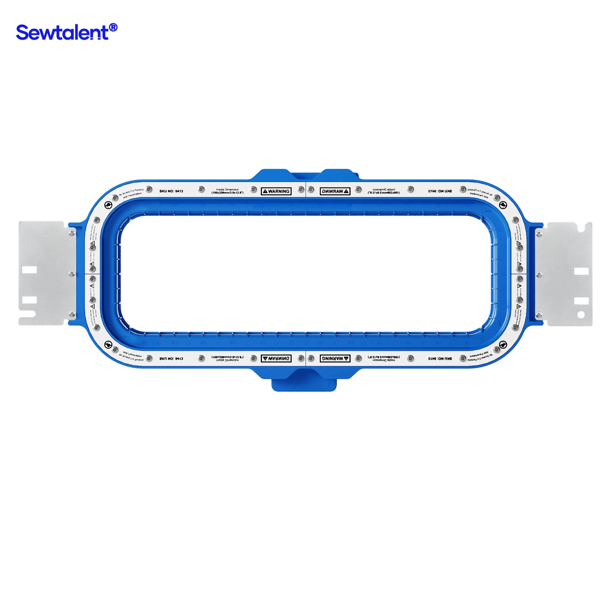 Sewtalent Magnetic Hoop 3.9"x12.8" | 100x320mm for BAI The MIRROR | The VISION | The VISION 2 HEADS Embroidery Machines - Image 3