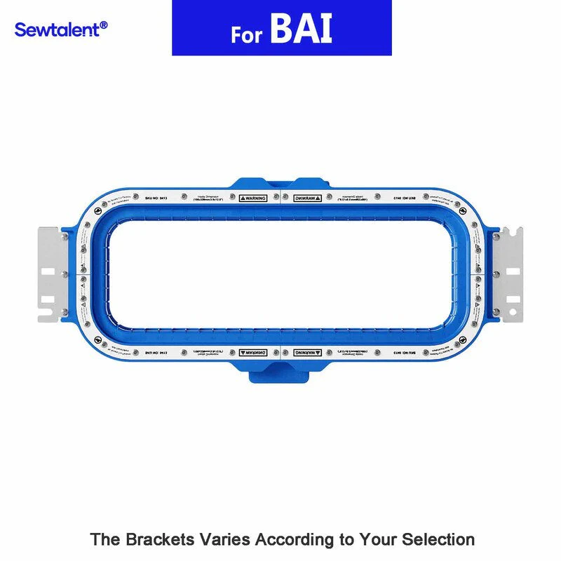 Sewtalent Magnetic Hoop 3.9"x12.8" | 100x320mm for BAI The MIRROR | The VISION | The VISION 2 HEADS Embroidery Machines - Image 4