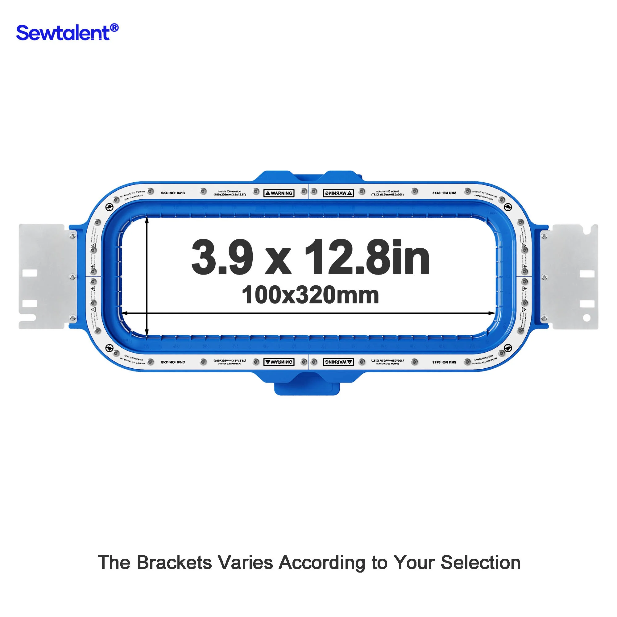Sewtalent Magnetic Hoop 3.9"x12.8" | 100x320mm for Sunsure Commercial Embroidery Machine