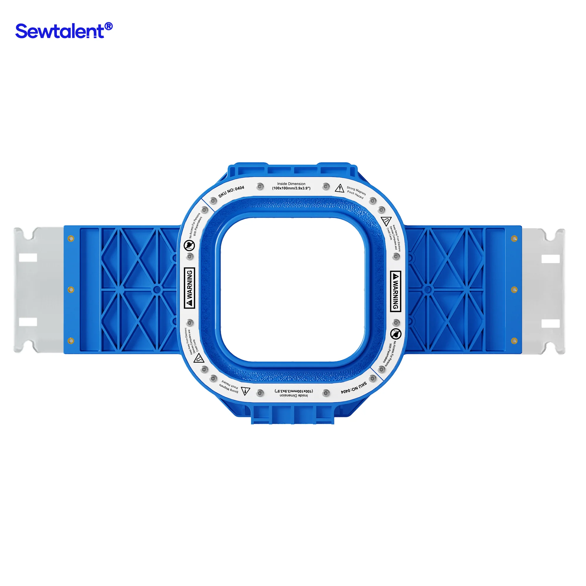 Sewtalent Magnetic Hoop 3.9"x3.9" | 100x100mm for Smartstitch S-1001 | S-1201 |S-1501 | S-1501 Ultra | S-1501 Plus | S1502 | S1504 Embroidery Machines - Image 3