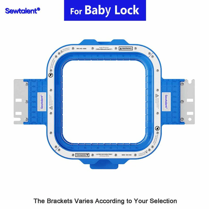 Sewtalent Magnetic Hoop 6.5″x6.5″ | 165x165mm for Baby Lock Alliance Capella Array Intrepid Endurance Valiant Venture Enterprise Intrepid Embroidery Machines - Image 3