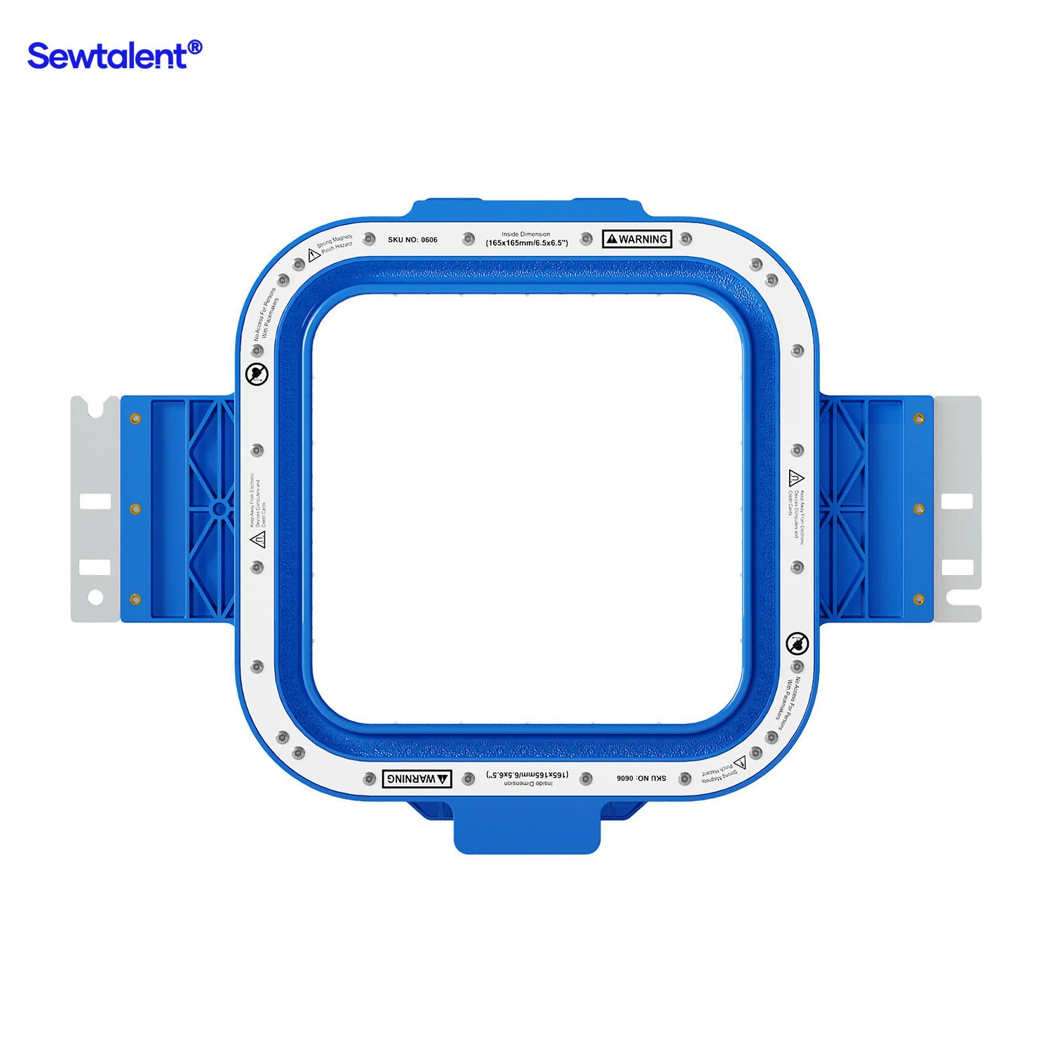 Sewtalent Magnetic Hoop 6.5"x6.5 | 165x165mm for Avance 1201C/1501C/1502/1504/1506C Embroidery Machines - Image 10