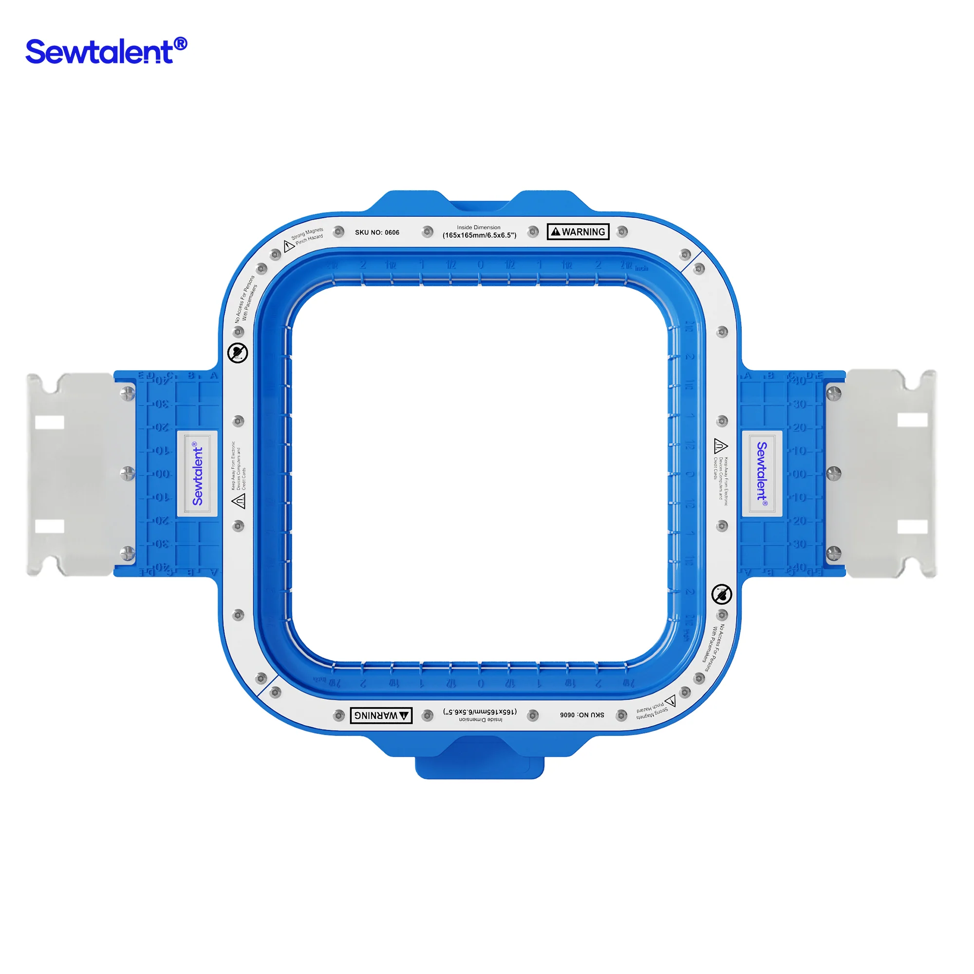 Sewtalent Magnetic Hoop 6.5"x6.5 | 165x165mm for Avance 1201C/1501C/1502/1504/1506C Embroidery Machines - Image 6