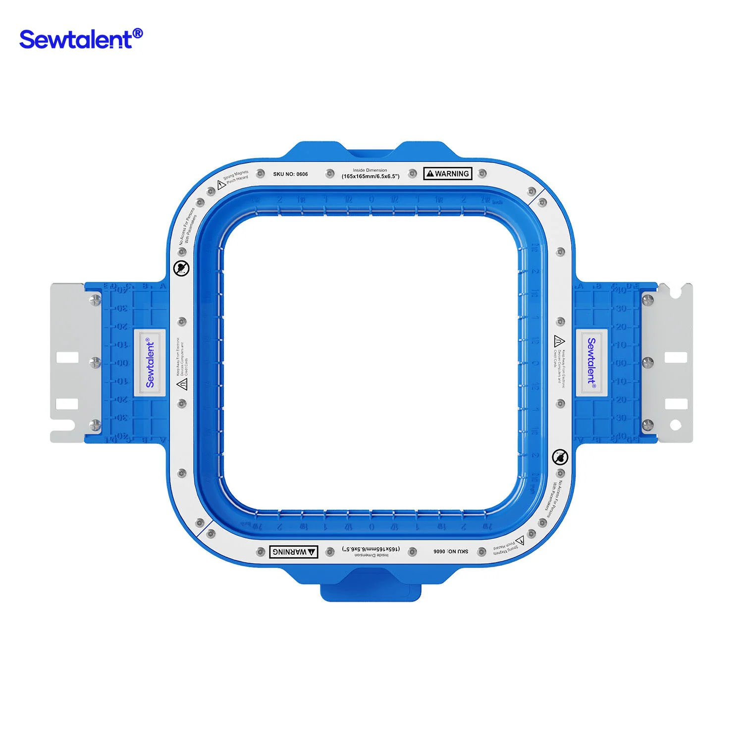 Sewtalent Magnetic Hoop 6.5"x6.5 | 165x165mm for Avance 1201C/1501C/1502/1504/1506C Embroidery Machines - Image 9