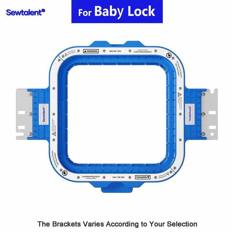 Sewtalent Magnetic Hoop 6.9″x6.9″ | 175x175mm for Baby Lock Alliance Capella Array Intrepid Endurance Valiant Venture Enterprise Intrepid Embroidery Machines - Image 3