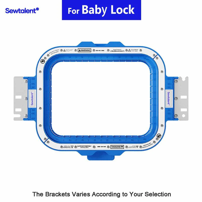 Sewtalent Magnetic Hoop 6″x8″ | 150x200mm for Baby Lock Alliance Capella Array Intrepid Endurance Valiant Venture Enterprise Intrepid Embroidery Machines - Image 3