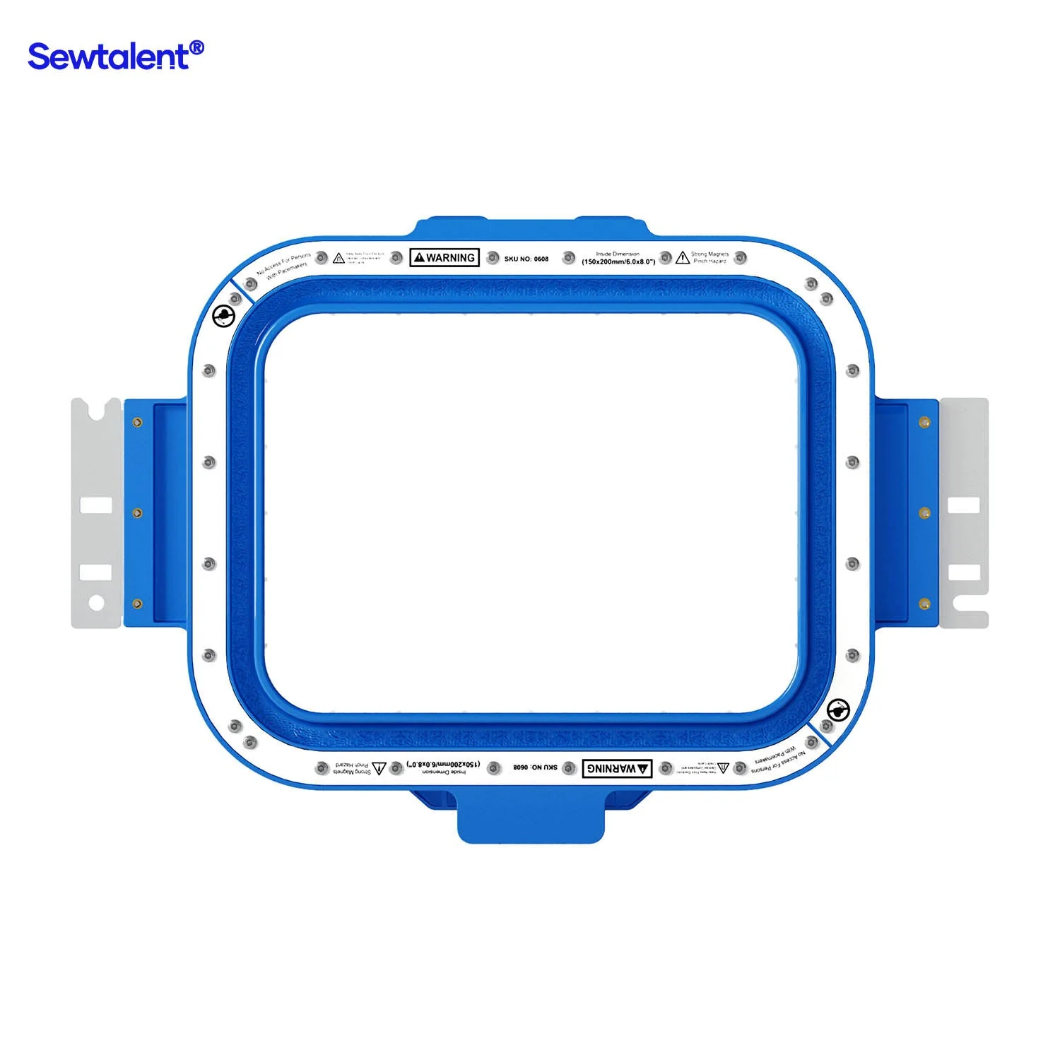 Sewtalent Magnetic Hoop 6″x8″ | 150x200mm for Baby Lock Alliance Capella Array Intrepid Endurance Valiant Venture Enterprise Intrepid Embroidery Machines - Image 5