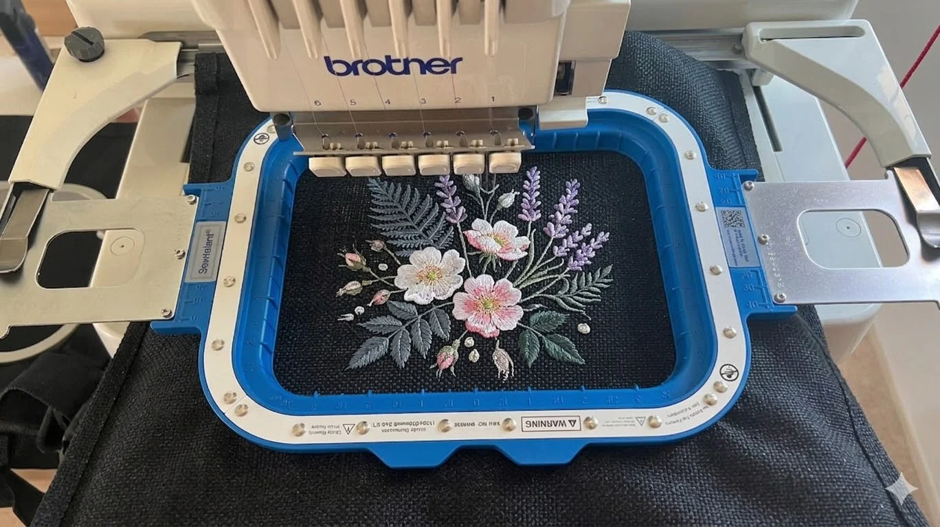 Sewtalent Magnetic Hoop 6″x8″ | 150x200mm for Brother PR1X PR600 PR620 PR650 PR655 PR670E PR680W PR1000E PR1050X PR1055X PR1060W Embroidery Machines - Image 2