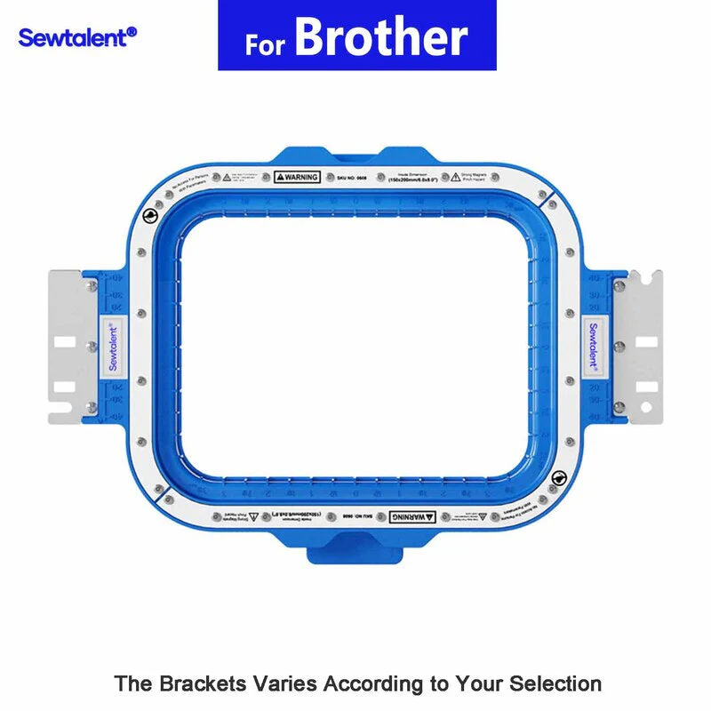 Sewtalent Magnetic Hoop 6″x8″ | 150x200mm for Brother PR1X PR600 PR620 PR650 PR655 PR670E PR680W PR1000E PR1050X PR1055X PR1060W Embroidery Machines - Image 5
