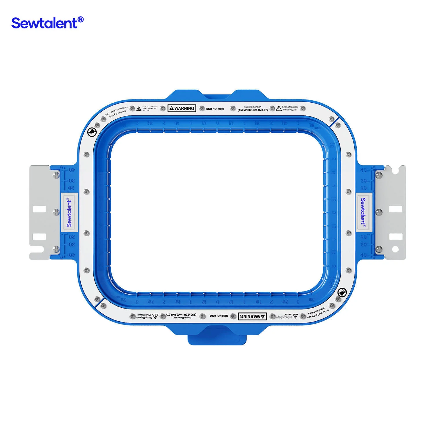 Sewtalent Magnetic Hoop 6"x 8" | 150x200mm for PooLin EOM | EOV | EOX Embroidery Machine - Image 7