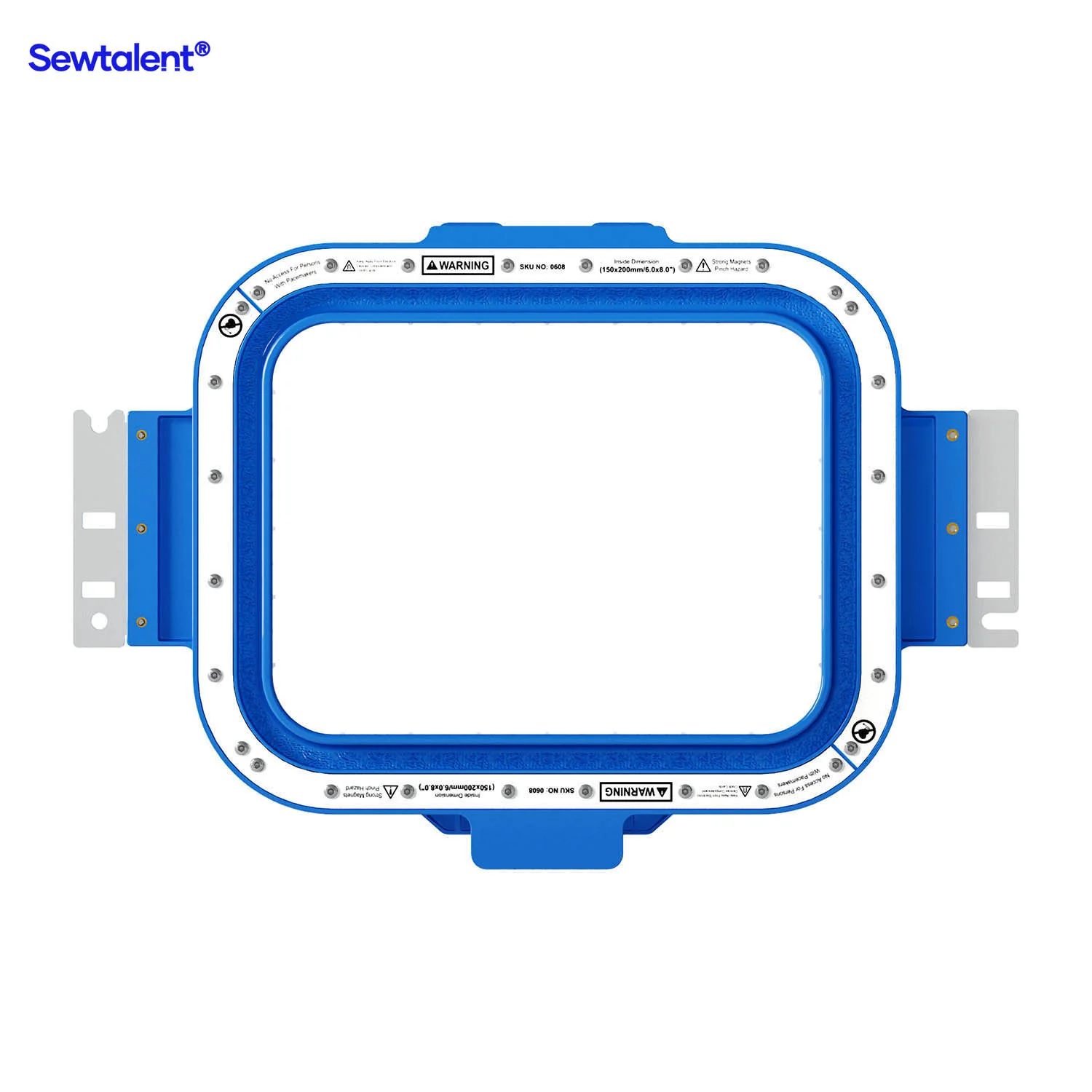 Sewtalent Magnetic Hoop 6"x 8" | 150x200mm for PooLin EOM | EOV | EOX Embroidery Machine - Image 8