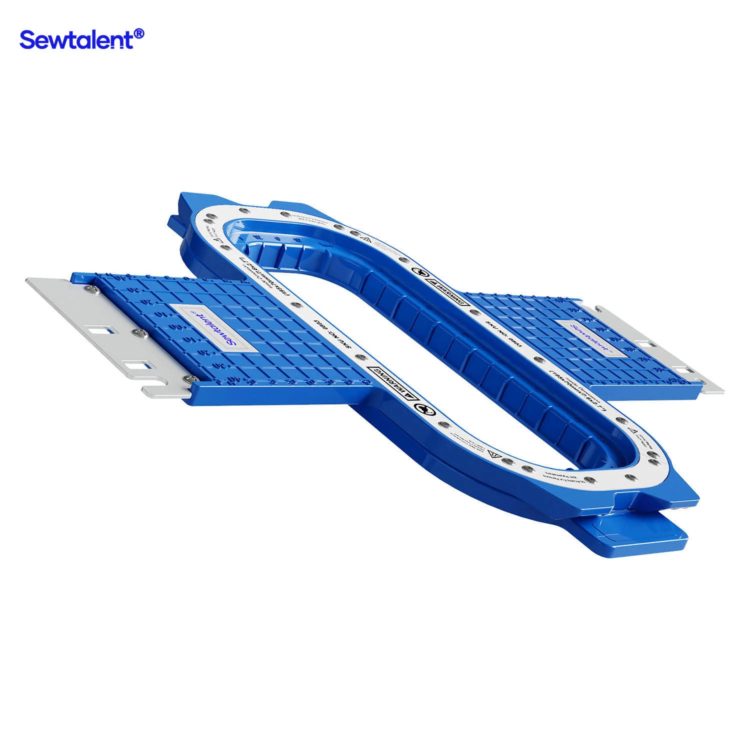 Sewtalent Magnetic Hoop 7.6"x2.7" | 195x70mm for BAI The MIRROR | The VISION | The VISION 2 HEADS | KESI 1504 | KESI 1506 | KESI 1508 Embroidery Machines - Image 8