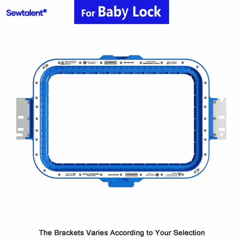 Sewtalent Magnetic Hoop 7.7″x12.5″ | 195x315mm for Baby Lock Alliance Capella Array Intrepid Endurance Valiant Venture Enterprise Intrepid Embroidery Machines - Image 3