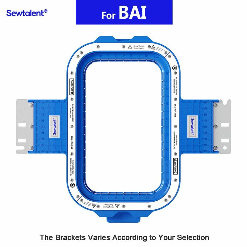 Sewtalent Magnetic Hoop 8.7″x5″ | 220x130mm for BAI The MIRROR | The VISION | The VISION 2 HEADS | KESI 1504 | KESI 1506 | KESI 1508 Embroidery Machines - Image 3