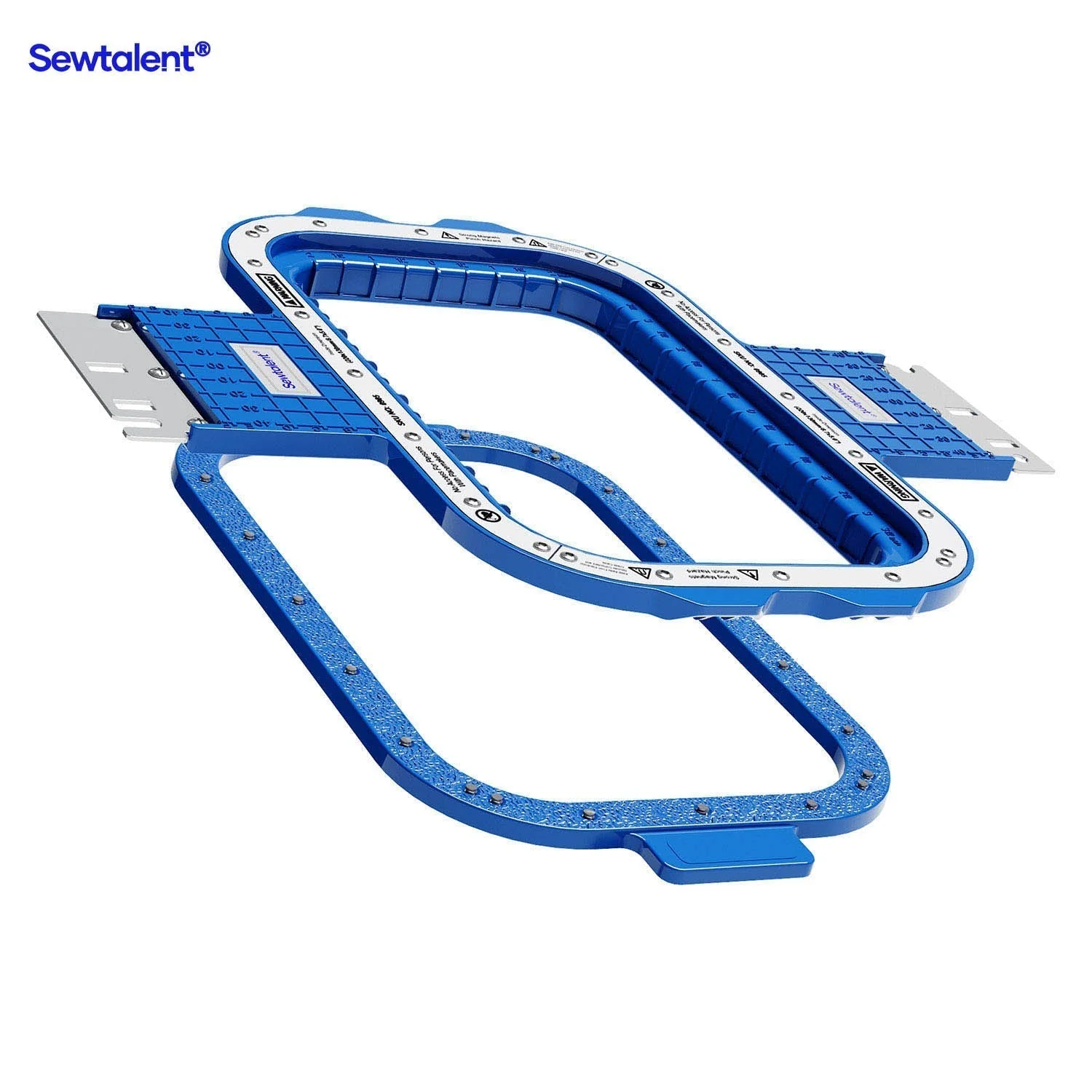 Sewtalent Magnetic Hoop 8.7″x5″ | 220x130mm for PROEMB BC1501 / FW-1501R / BC1503 / BC1504 Embroidery Machines - Image 2