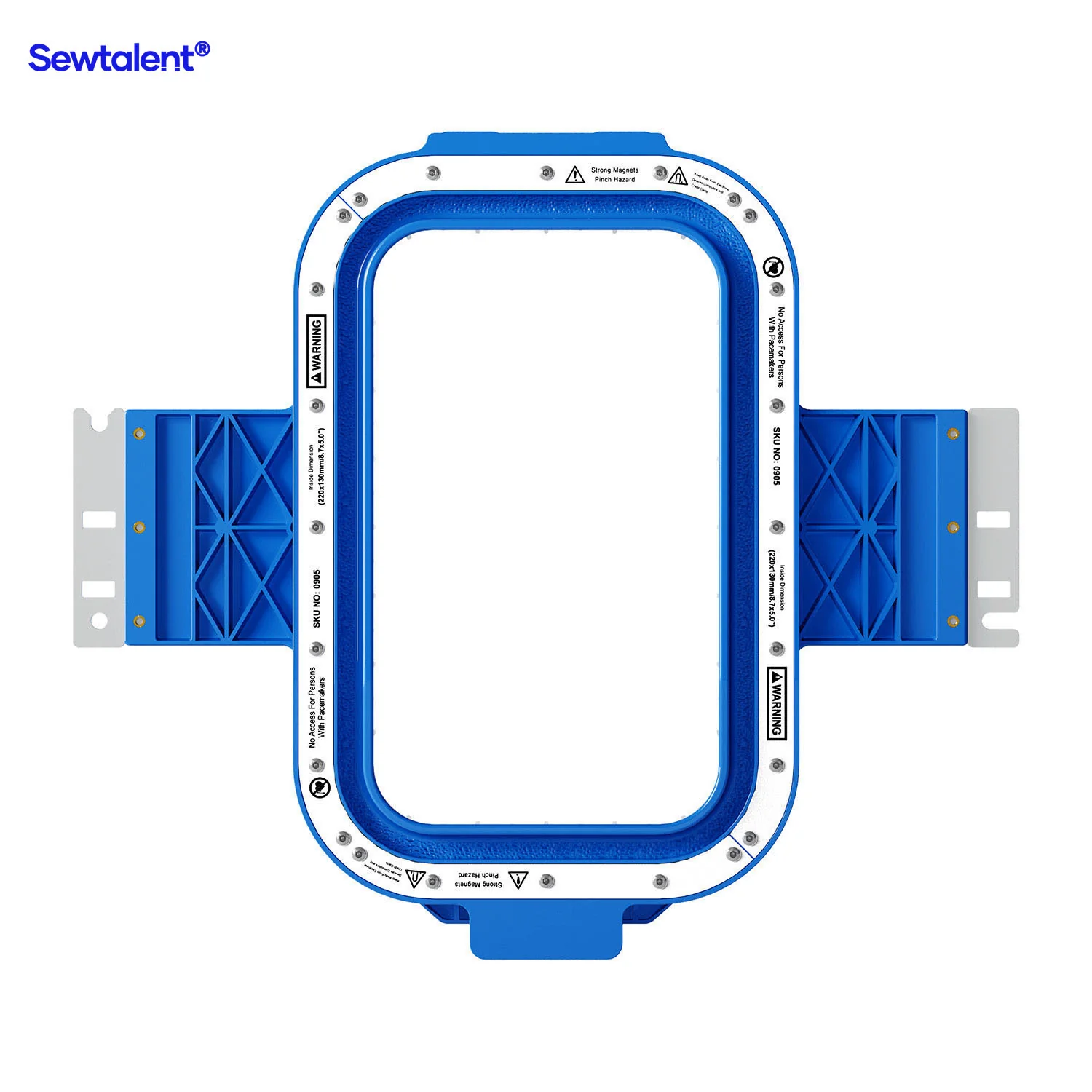 Sewtalent Magnetic Hoop 8.7″x5″ | 220x130mm for SUBLISTAR Commercial Embroidery Machine - Image 7