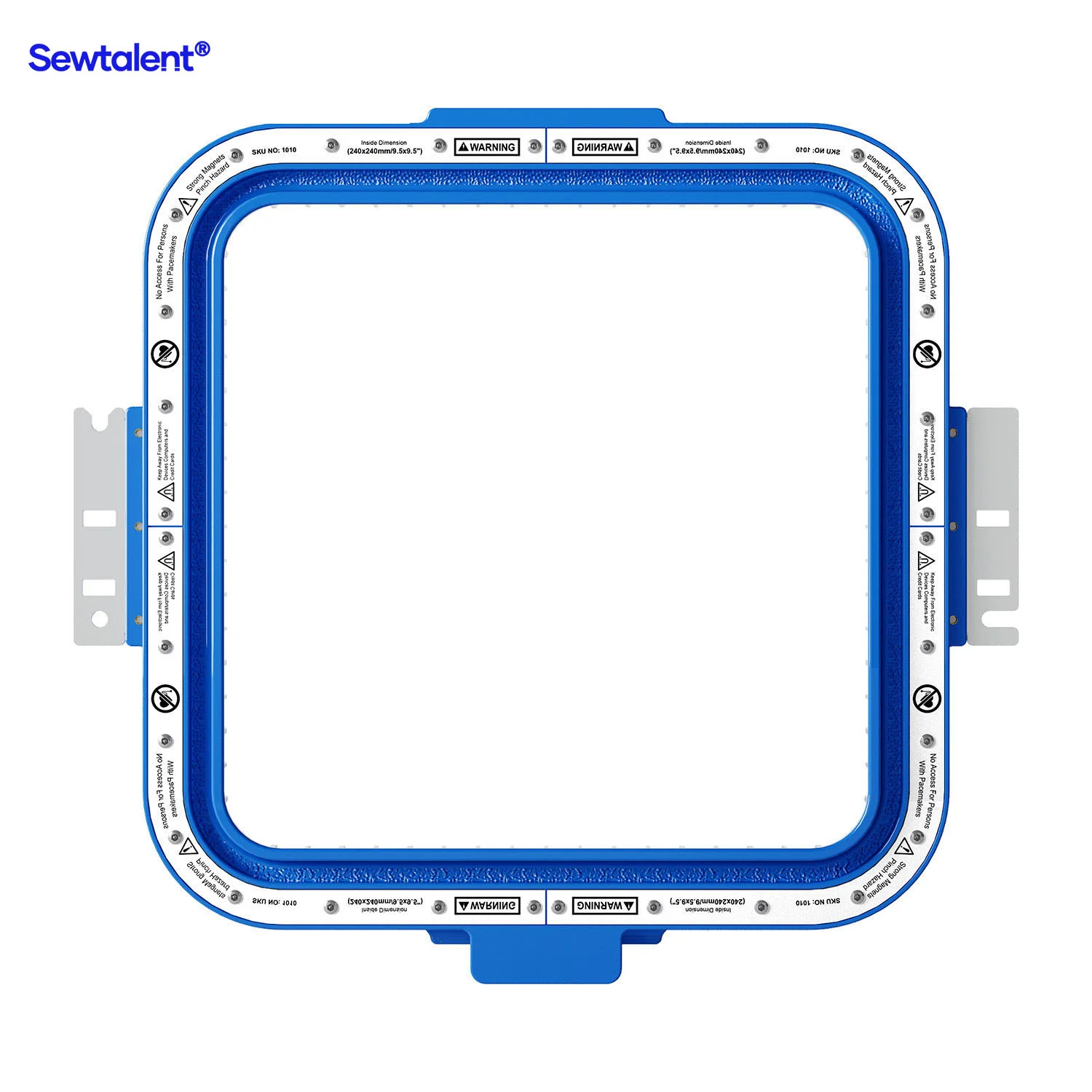 Sewtalent Magnetic Hoop 9.5*9.5" | 240x240mm for BAI The MIRROR | The VISION | The VISION 2 HEADS | KESI 1504 | KESI 1506 | KESI 1508 Embroidery Machines - Image 12