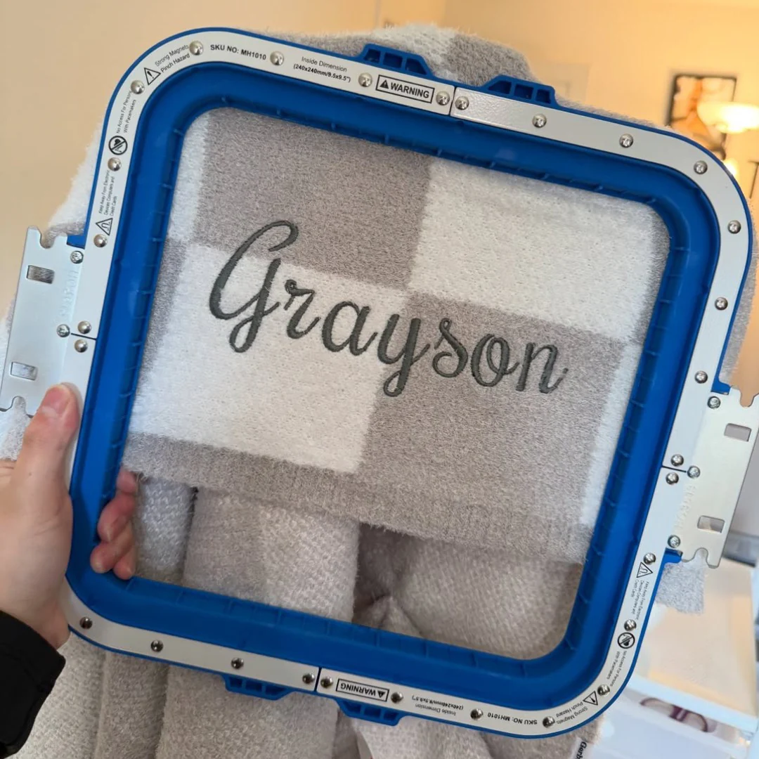 Sewtalent Magnetic Hoop 9.5*9.5" | 240x240mm for BAI The MIRROR | The VISION | The VISION 2 HEADS | KESI 1504 | KESI 1506 | KESI 1508 Embroidery Machines - Image 3