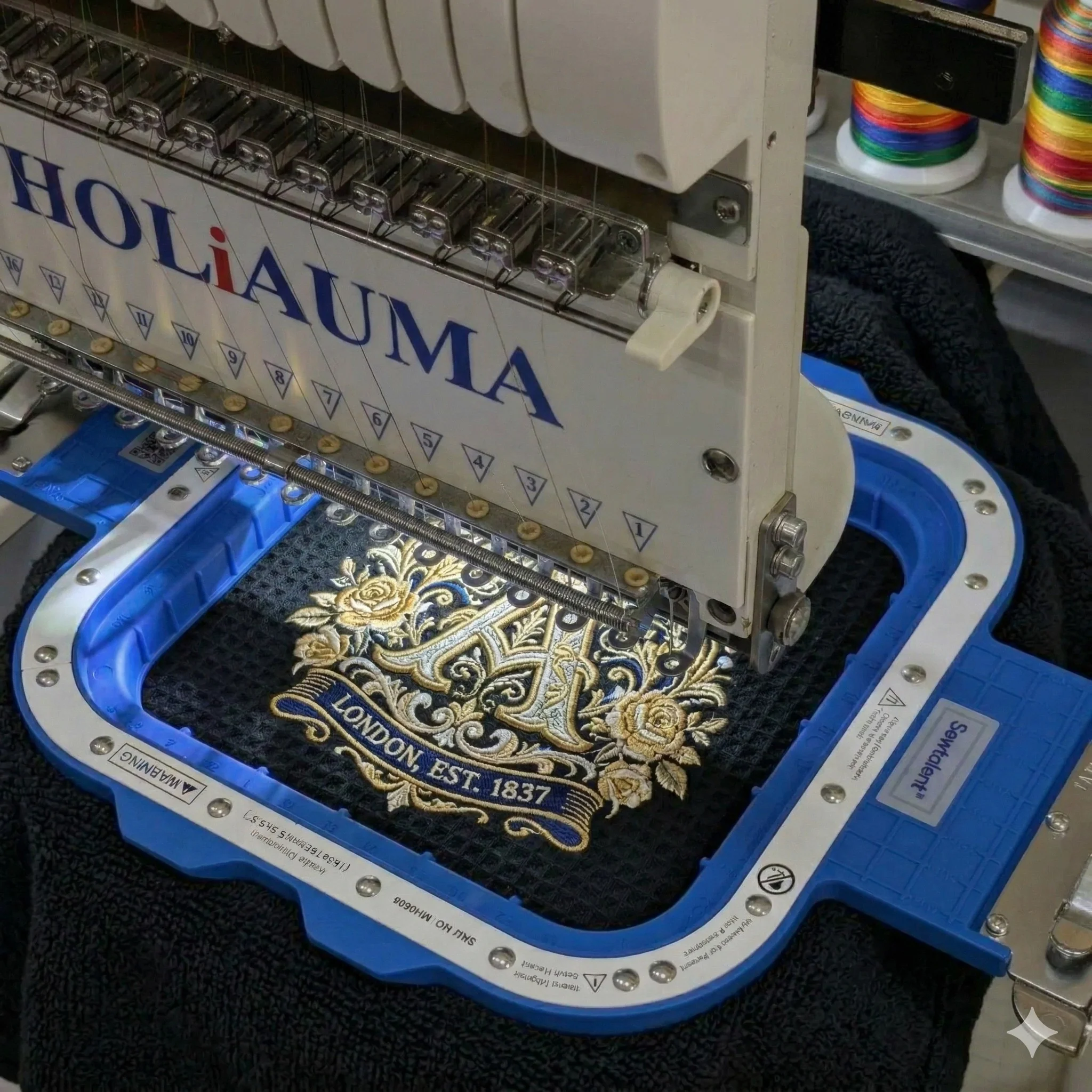 Sewtalent Magnetic Hoops 6.9″x6.9″ | 175x175mm for Holiauma/Holihope Commercial Embroidery Machine - Image 2